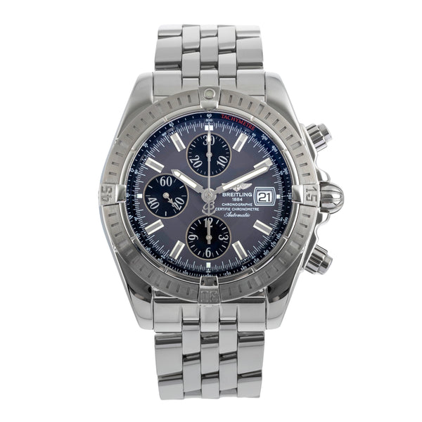 Breitling Evolution Chronograph Stahl Automatik Herrenuhr Ref. A13356 A156F17PA  [2503931]
