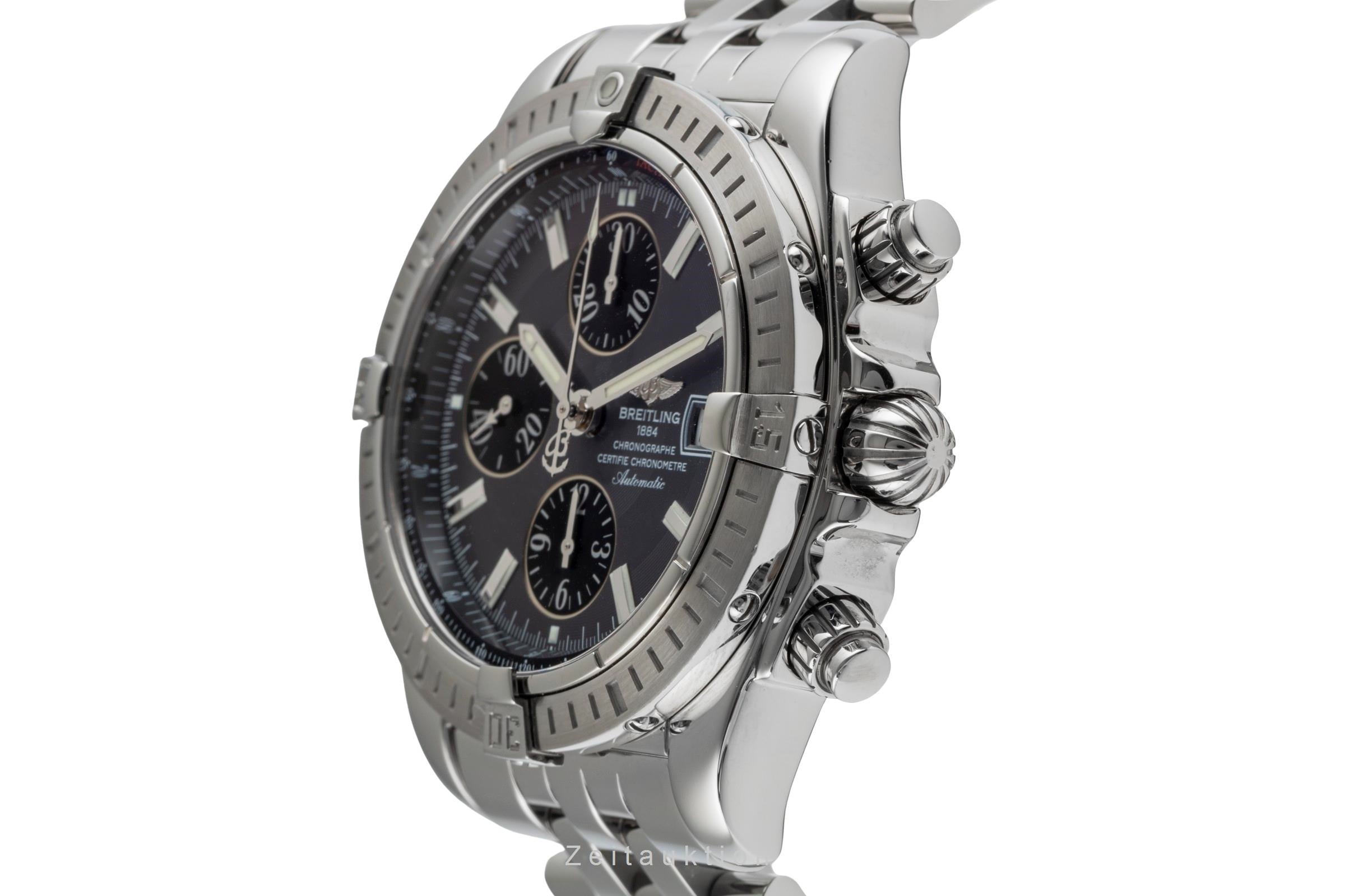 Breitling Evolution Chronograph Stahl Automatik Herrenuhr Ref. A13356 A156F17PA  [2503931]