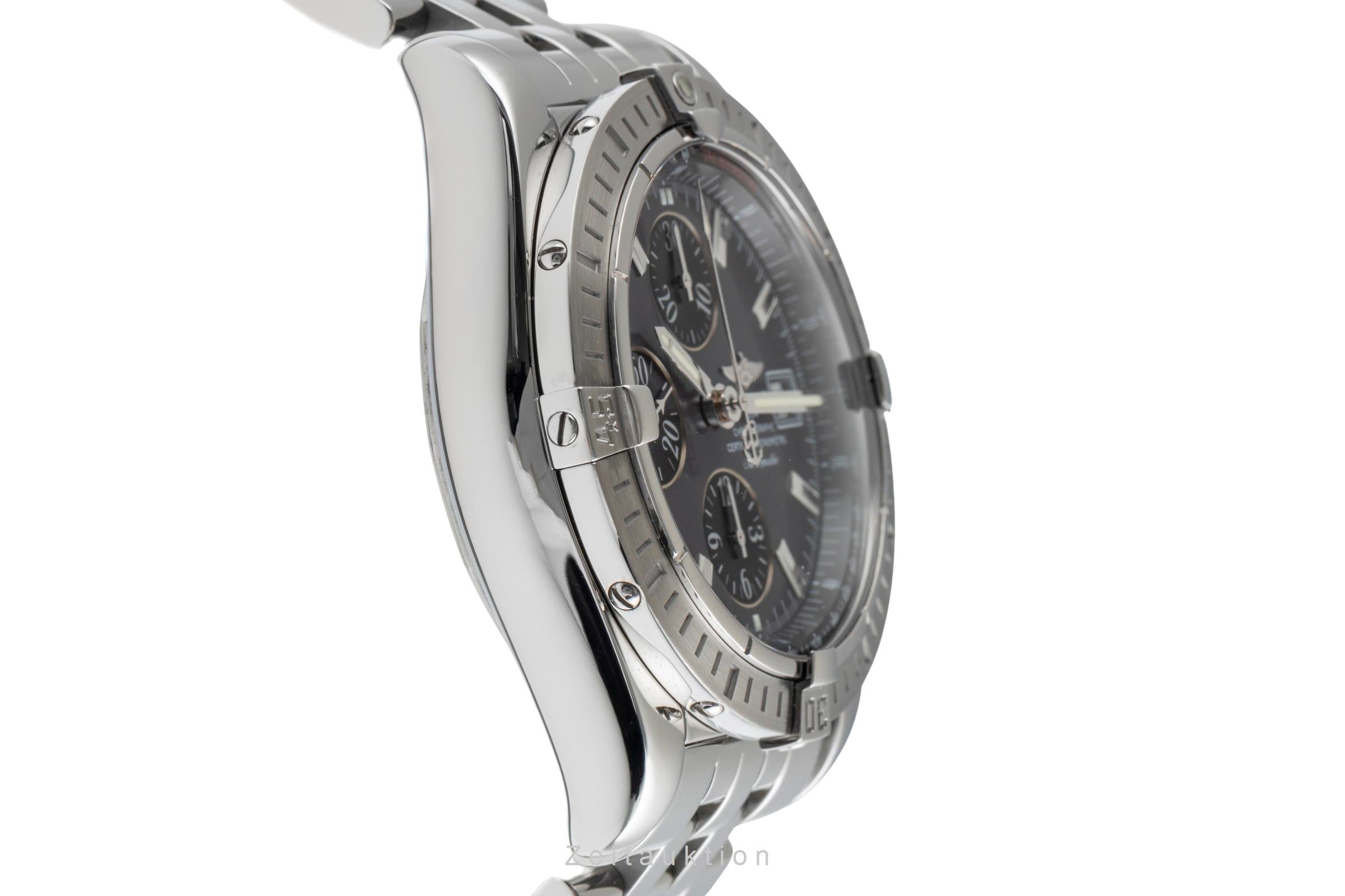 Breitling Evolution Chronograph Stahl Automatik Herrenuhr Ref. A13356 A156F17PA  [2503931]