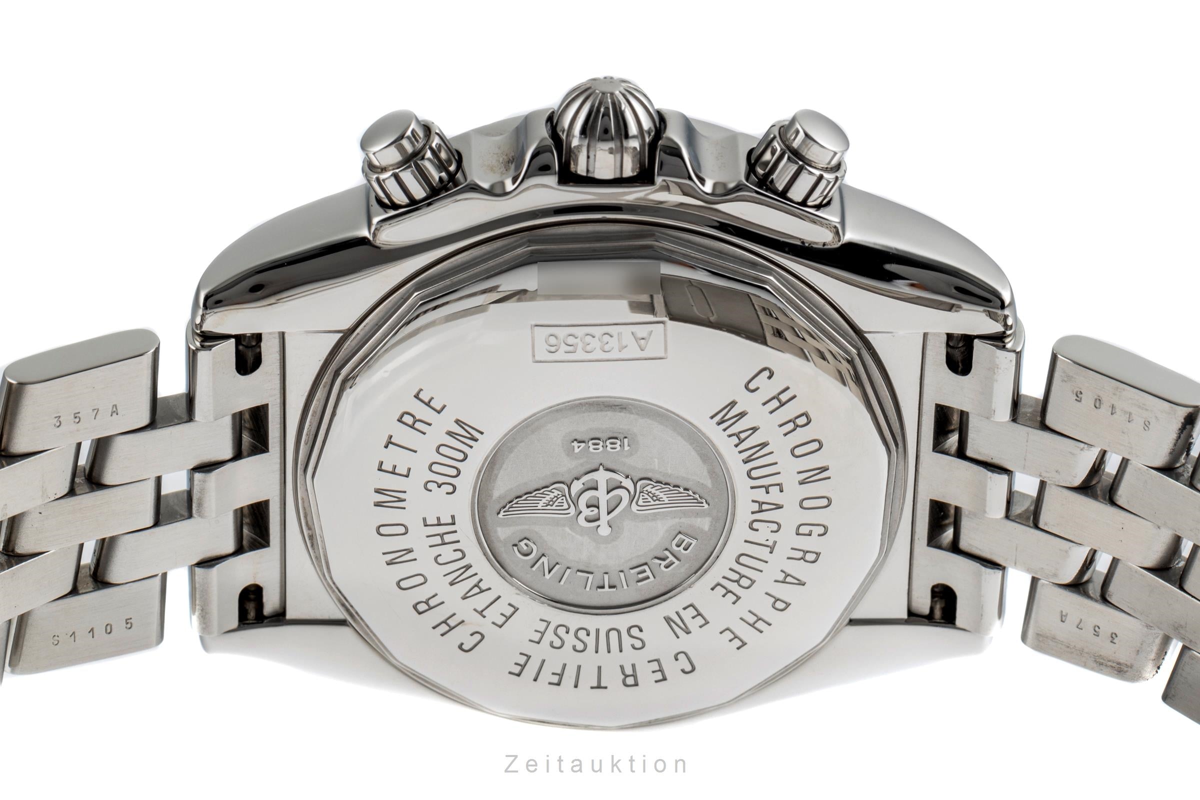 Breitling Evolution Chronograph Stahl Automatik Herrenuhr Ref. A13356 A156F17PA  [2503931]