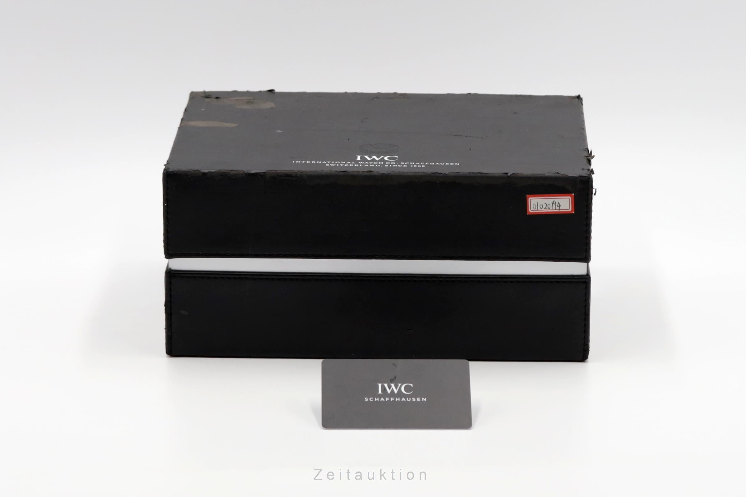 IWC Portugieser Chronograph Edelstahl Automatik Herrenuhr IW371606 B&P NP: 9100€ [2503932]