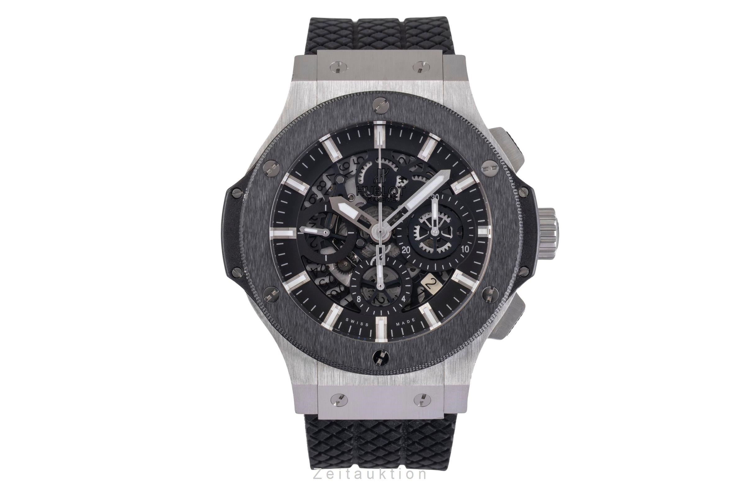 Hublot Big Bang chronographe céramique acier automatique Kal