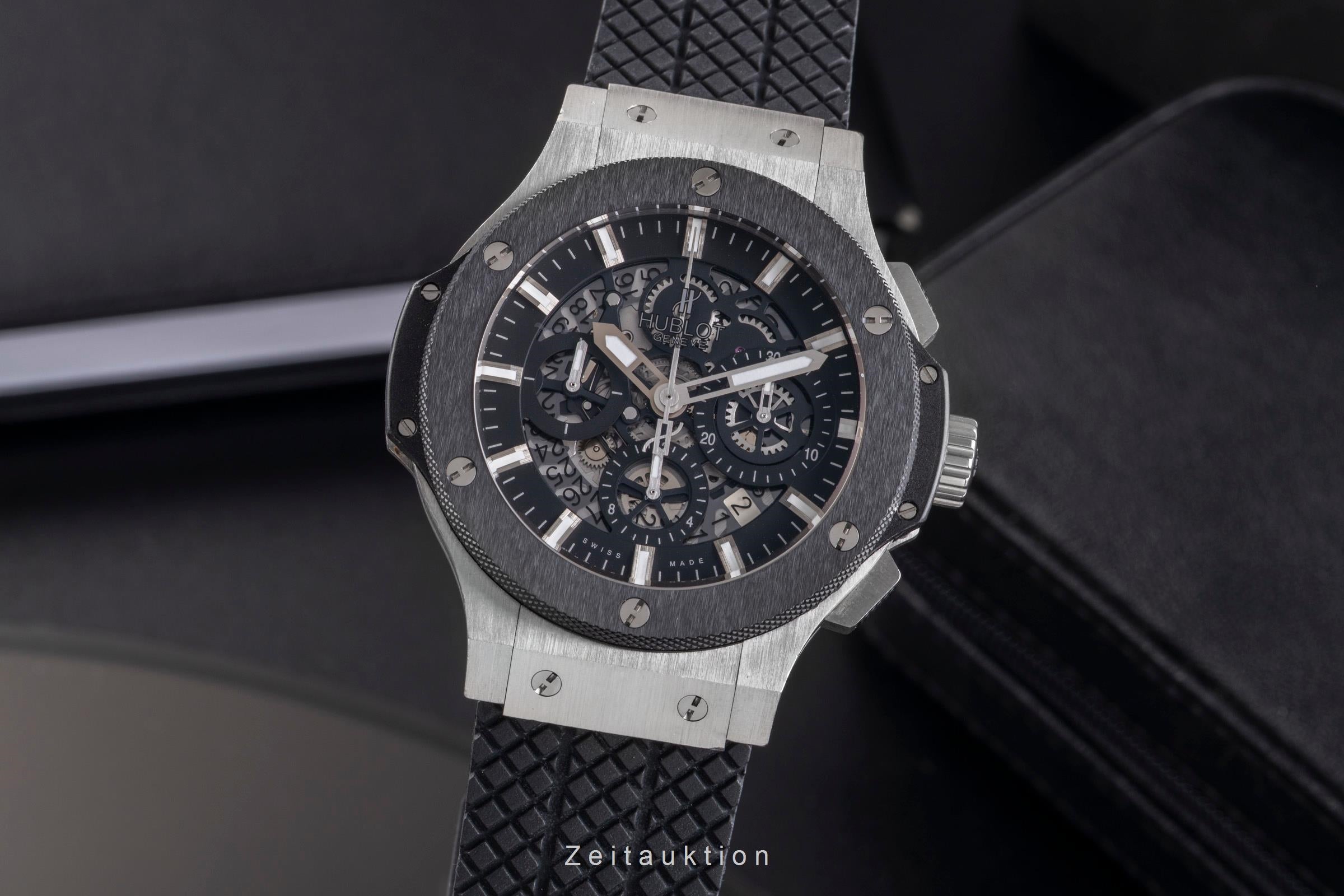 Hublot Big Bang chronographe céramique / acier automatique montre pour hommes 311.SM.1170.GR  [2503933]
