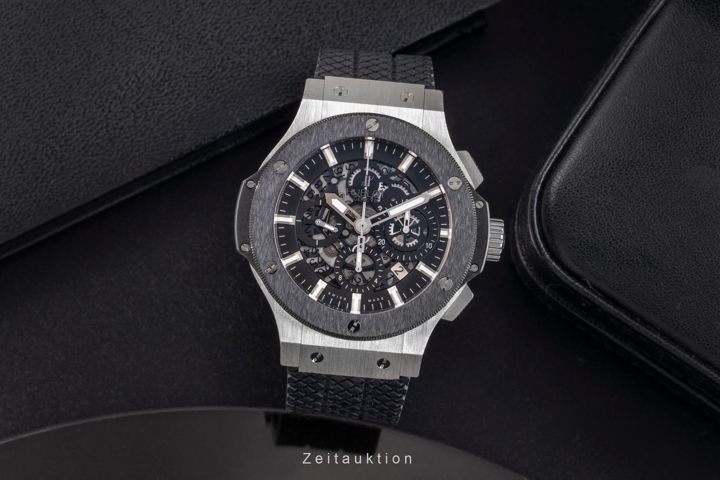 Hublot Big Bang chronographe céramique / acier automatique montre pour hommes 311.SM.1170.GR  [2503933]