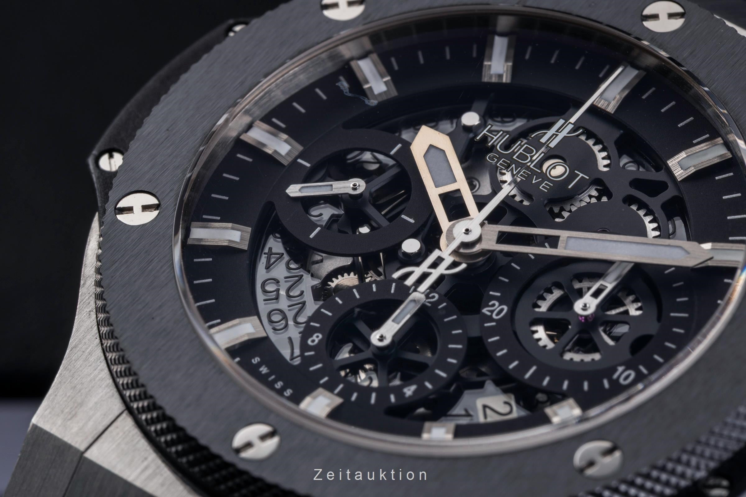 Hublot Big Bang chronographe céramique / acier automatique montre pour hommes 311.SM.1170.GR  [2503933]