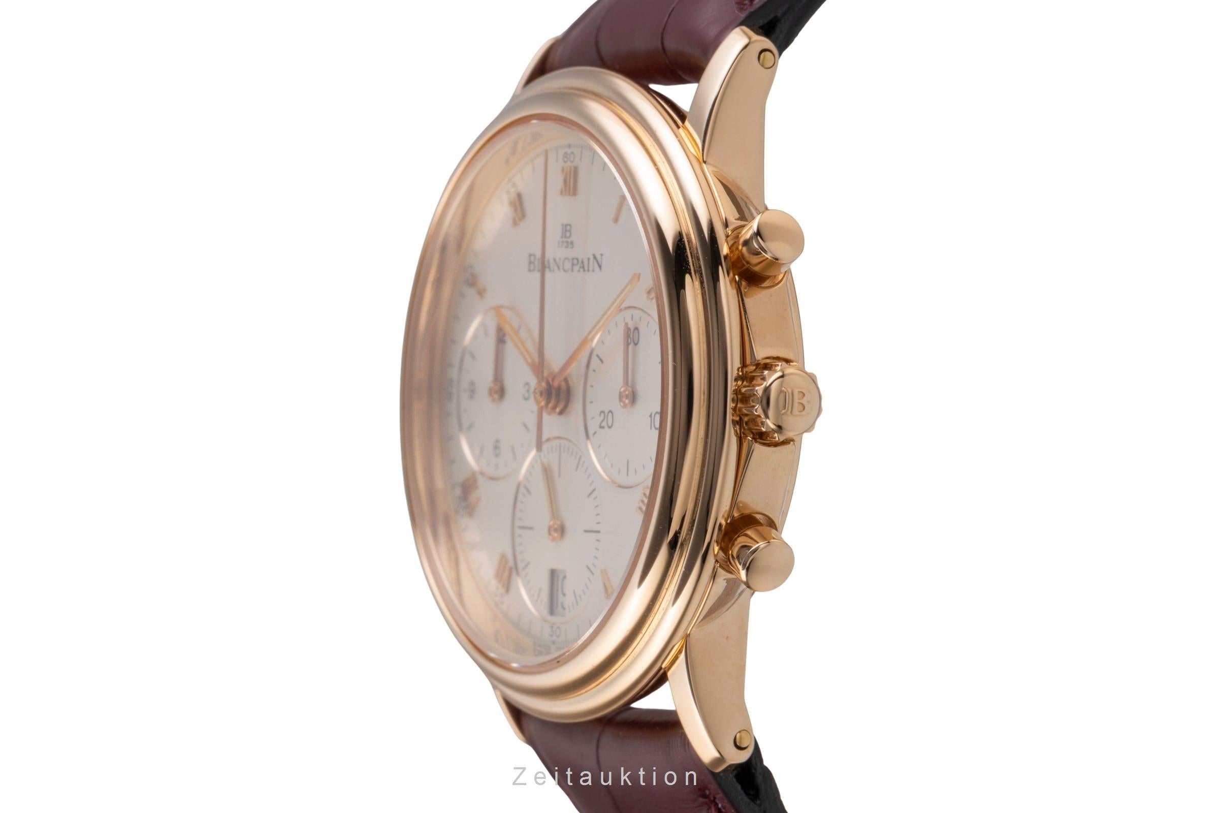 Blancpain Villeret chronograph 18 ct gold automatic men's watch 1185-1418-55  [2503934]