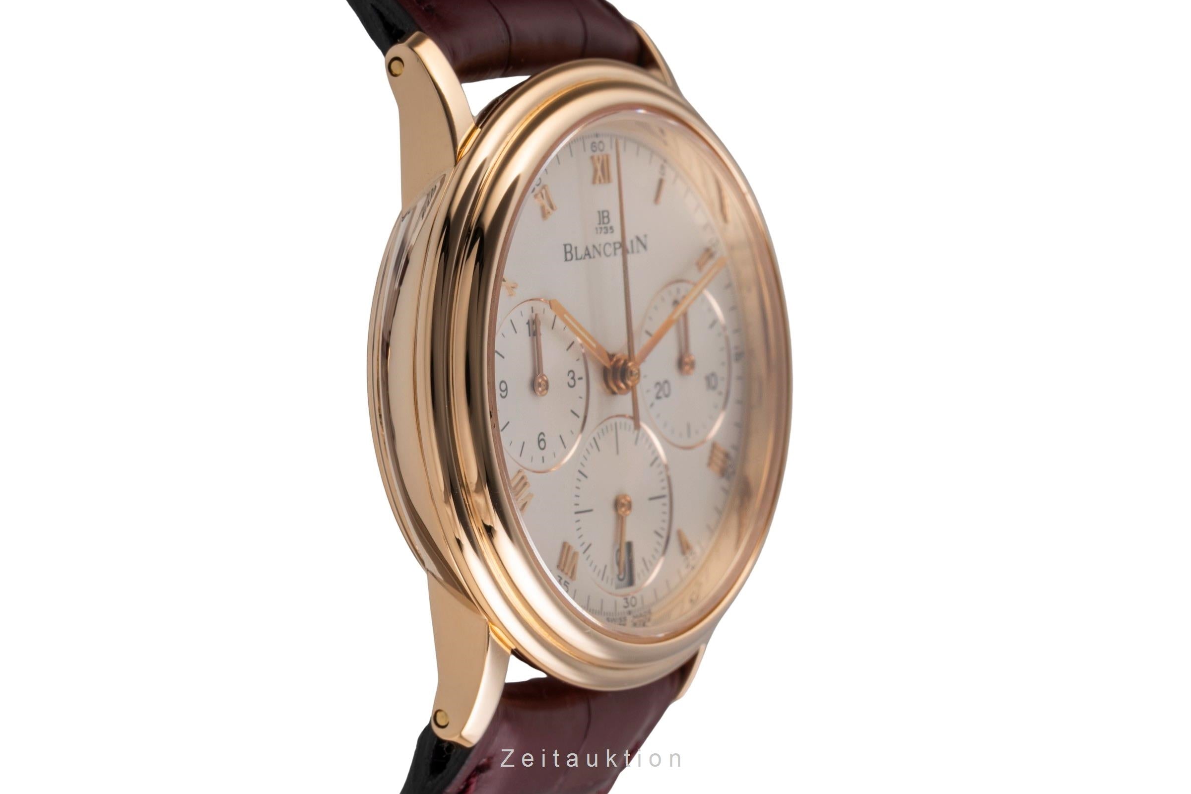 Blancpain Villeret chronograph 18 ct gold automatic men's watch 1185-1418-55  [2503934]