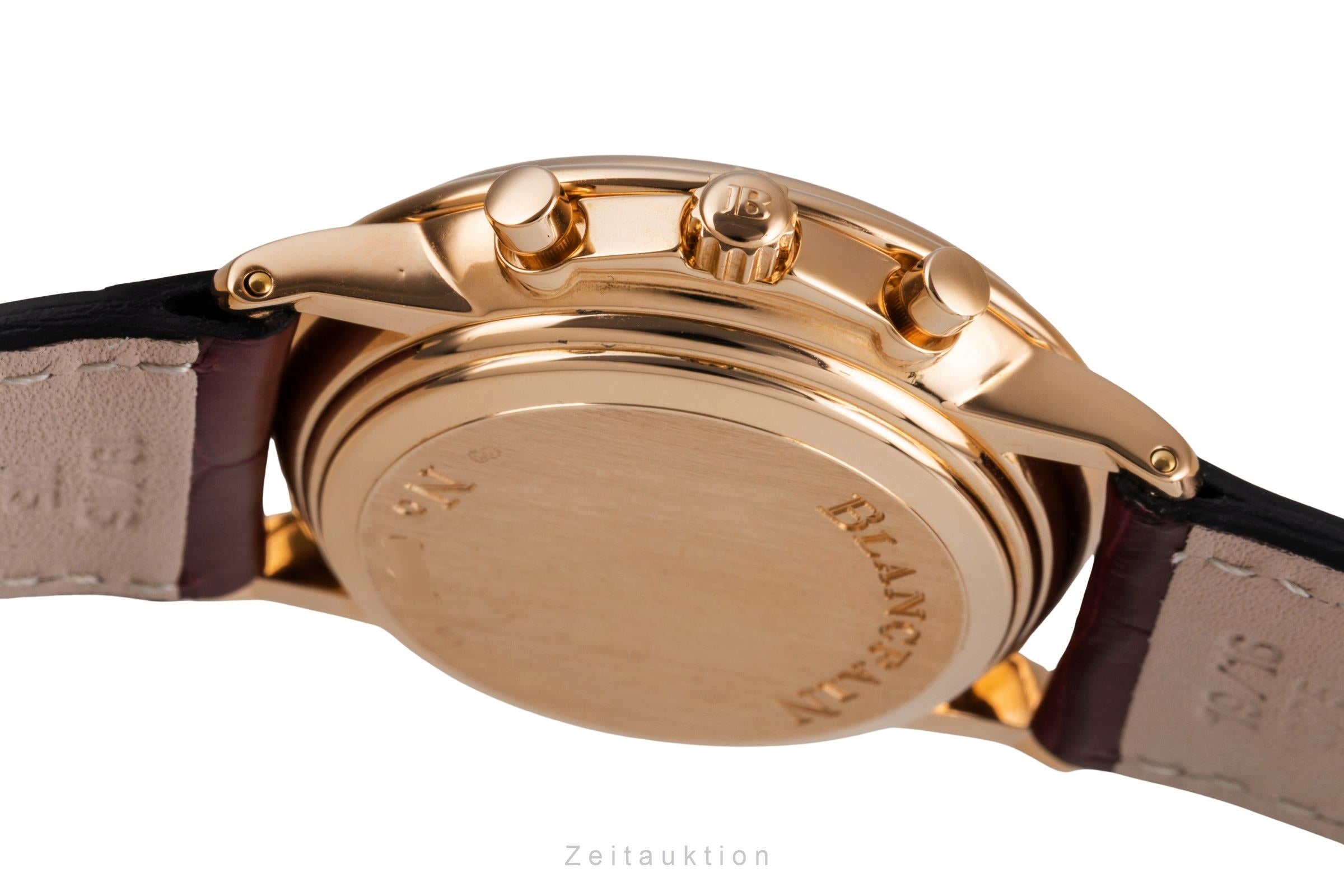 Blancpain Villeret chronograph 18 ct gold automatic men's watch 1185-1418-55  [2503934]