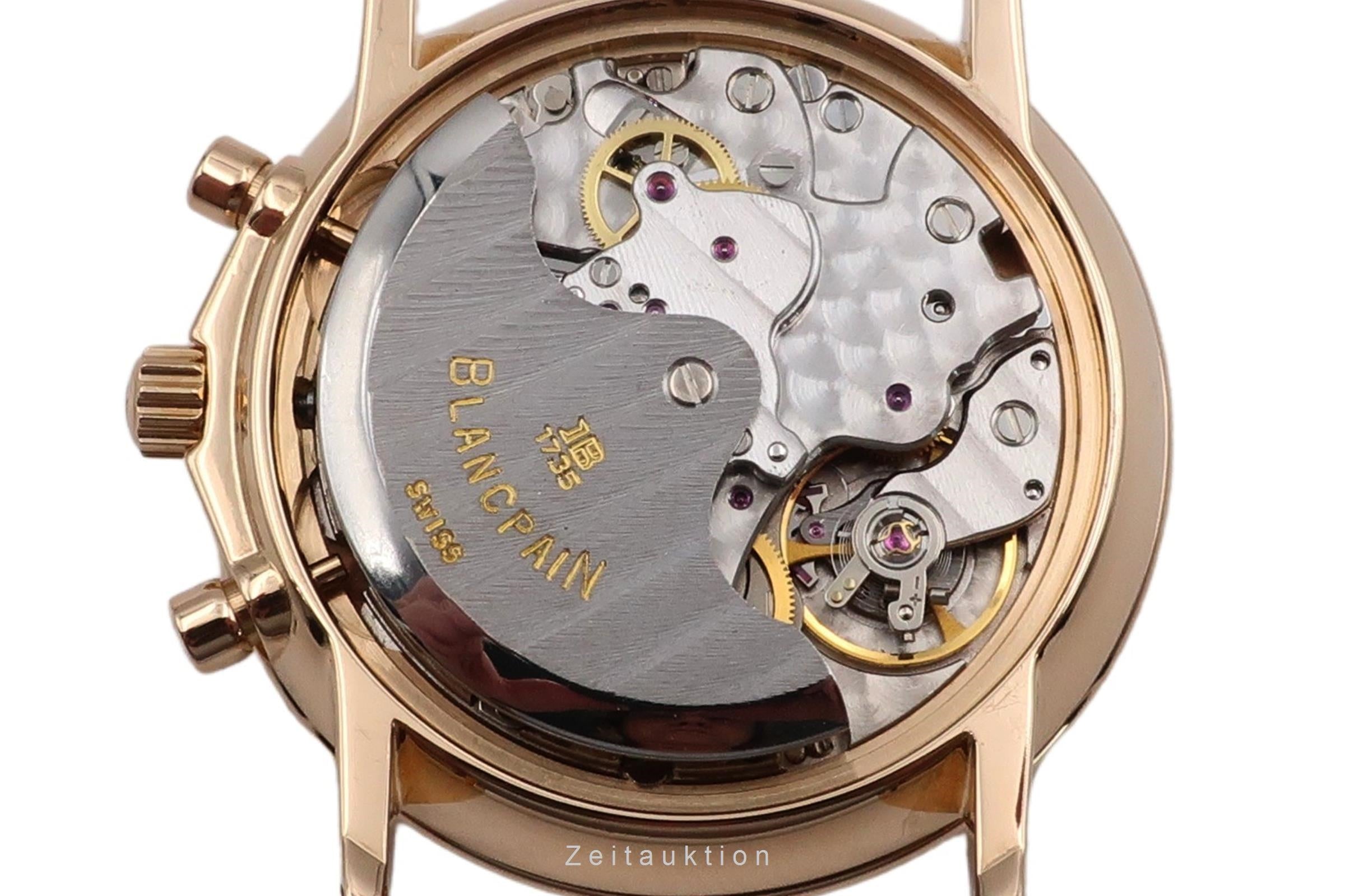 Blancpain Villeret chronograph 18 ct gold automatic men's watch 1185-1418-55  [2503934]