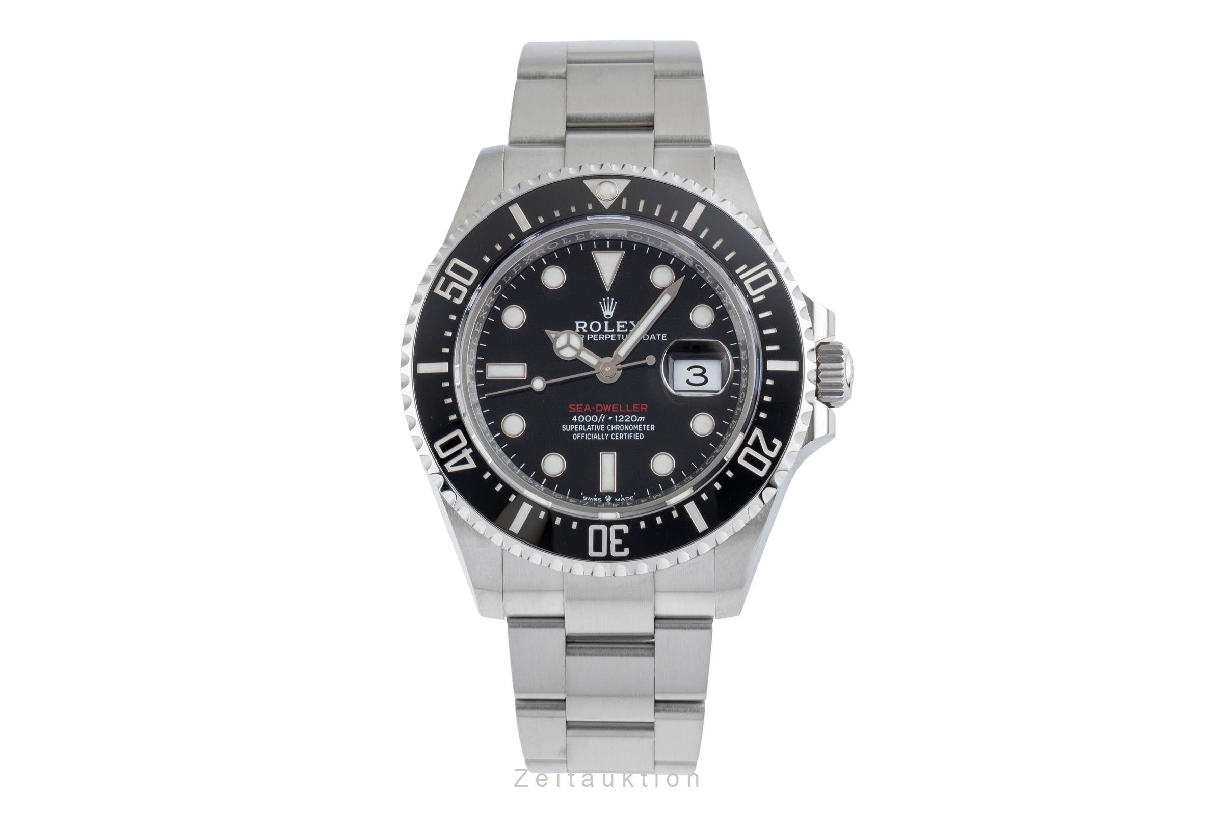 Rolex Sea-Dweller steel automatic men's watch 126600  [2503935]