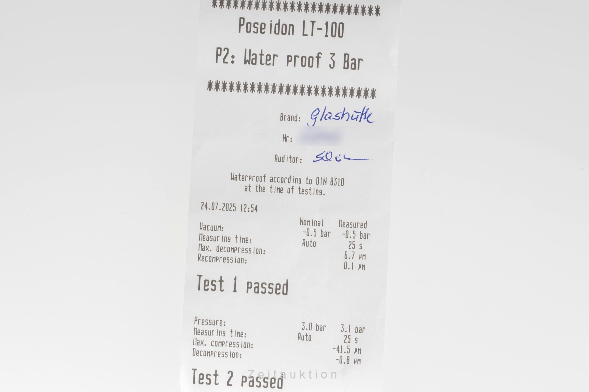 Glashütte Sixties acier automatique montre pour hommes 39-47-03-02-04  [2503943]