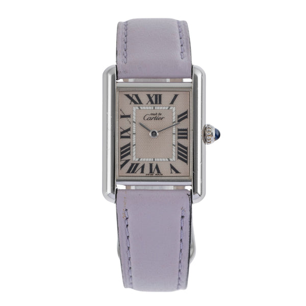 Cartier Tank argent quartz montre pour femmes W1016130, 2416  [2503944]