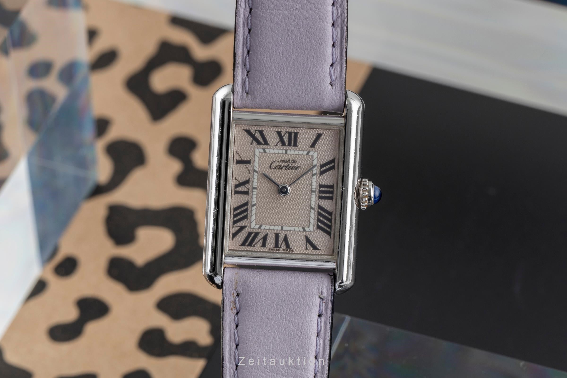 Cartier Tank silver quartz Kal. 057 Ref. W1016130, 2416 | 2503944