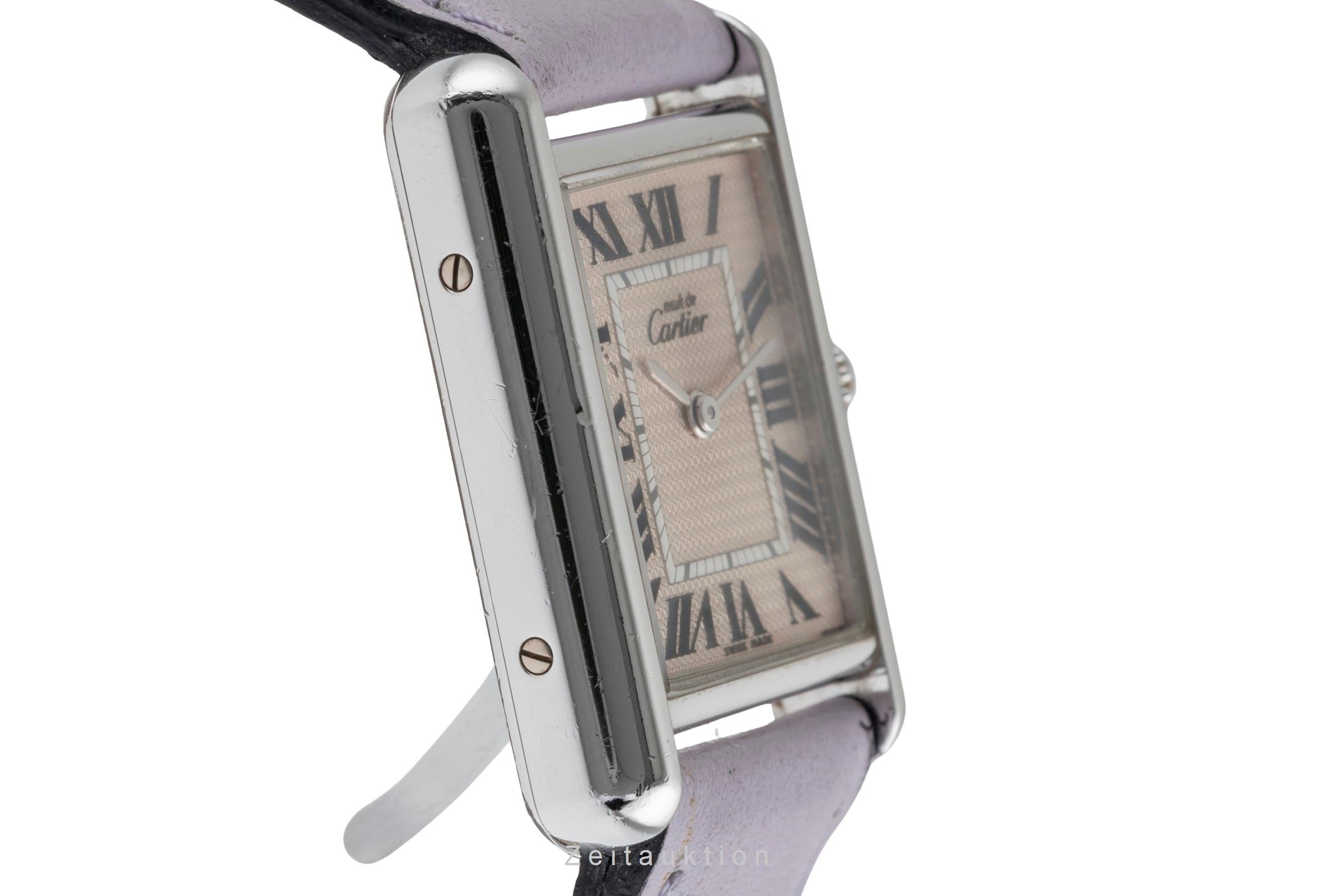 Cartier Tank argent quartz montre pour femmes W1016130, 2416  [2503944]