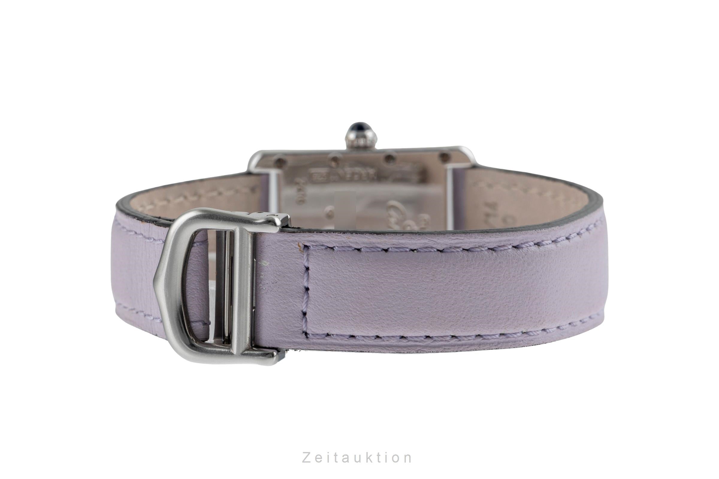 Cartier Tank argent quartz montre pour femmes W1016130, 2416  [2503944]