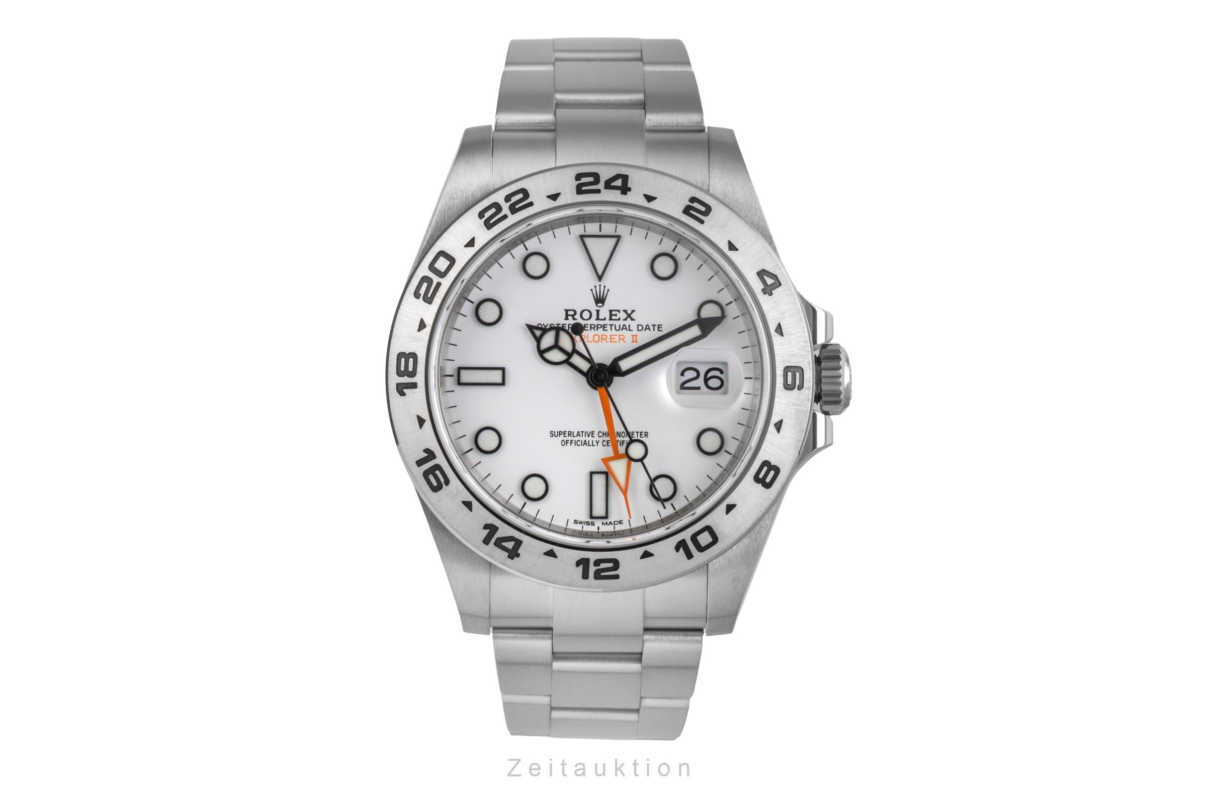 Rolex Explorer II steel automatic men's watch 216570  [2503946]