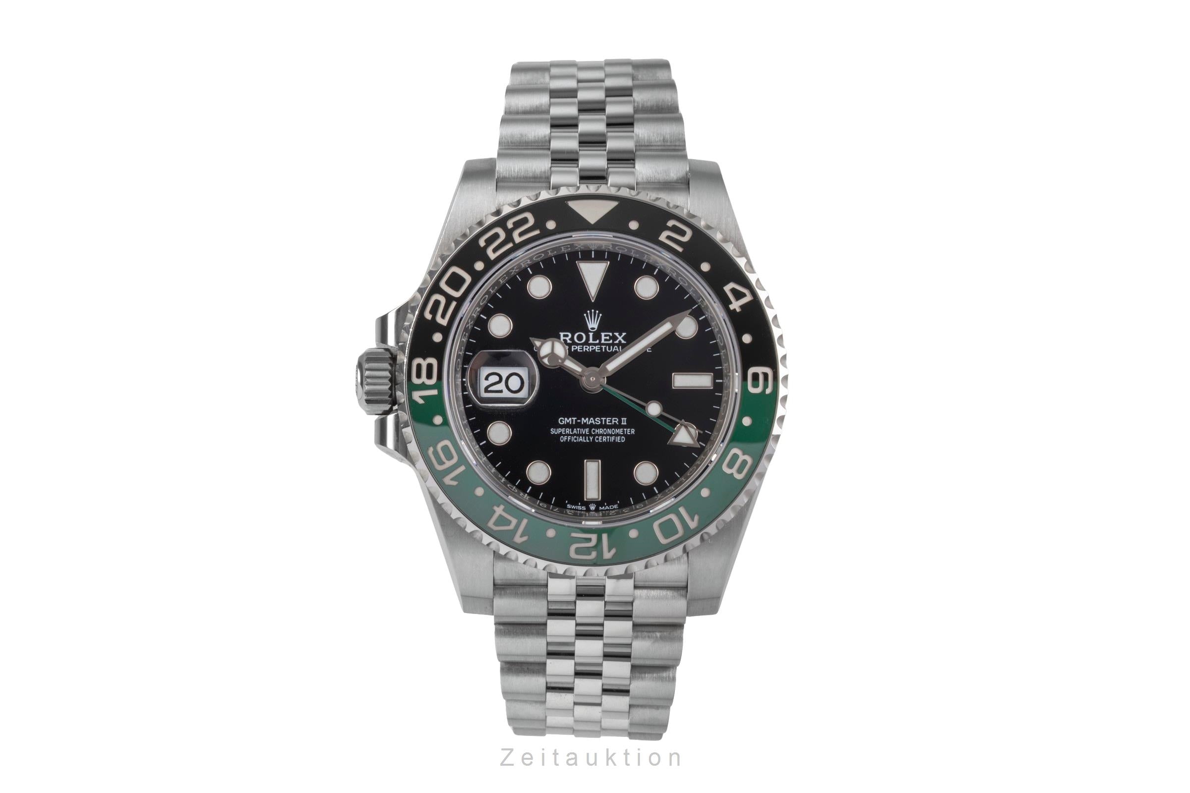 Rolex GMT-Master II steel automatic men's watch 126720VTNR  [2503947]