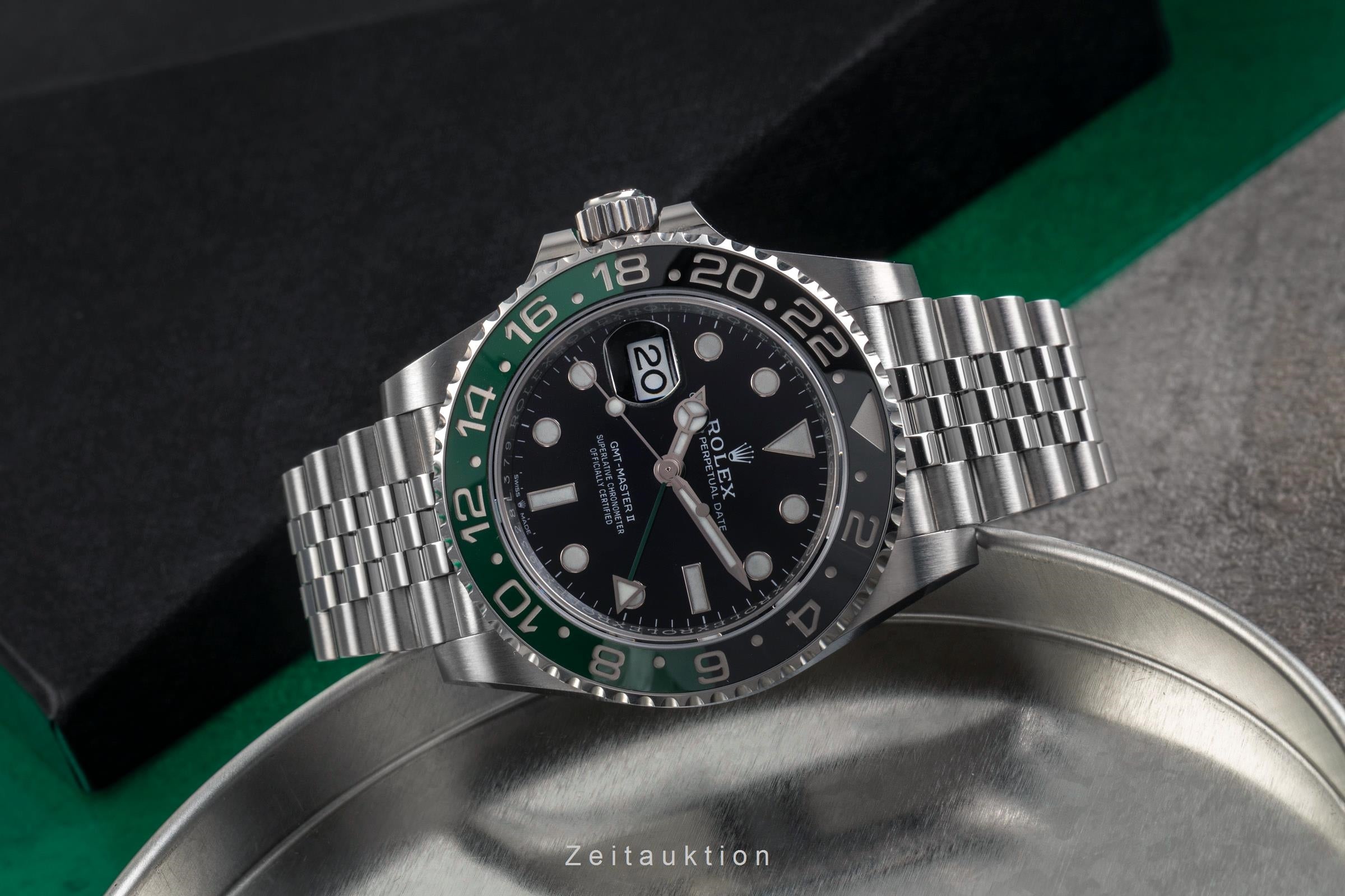 Rolex GMT-Master II steel automatic men's watch 126720VTNR  [2503947]
