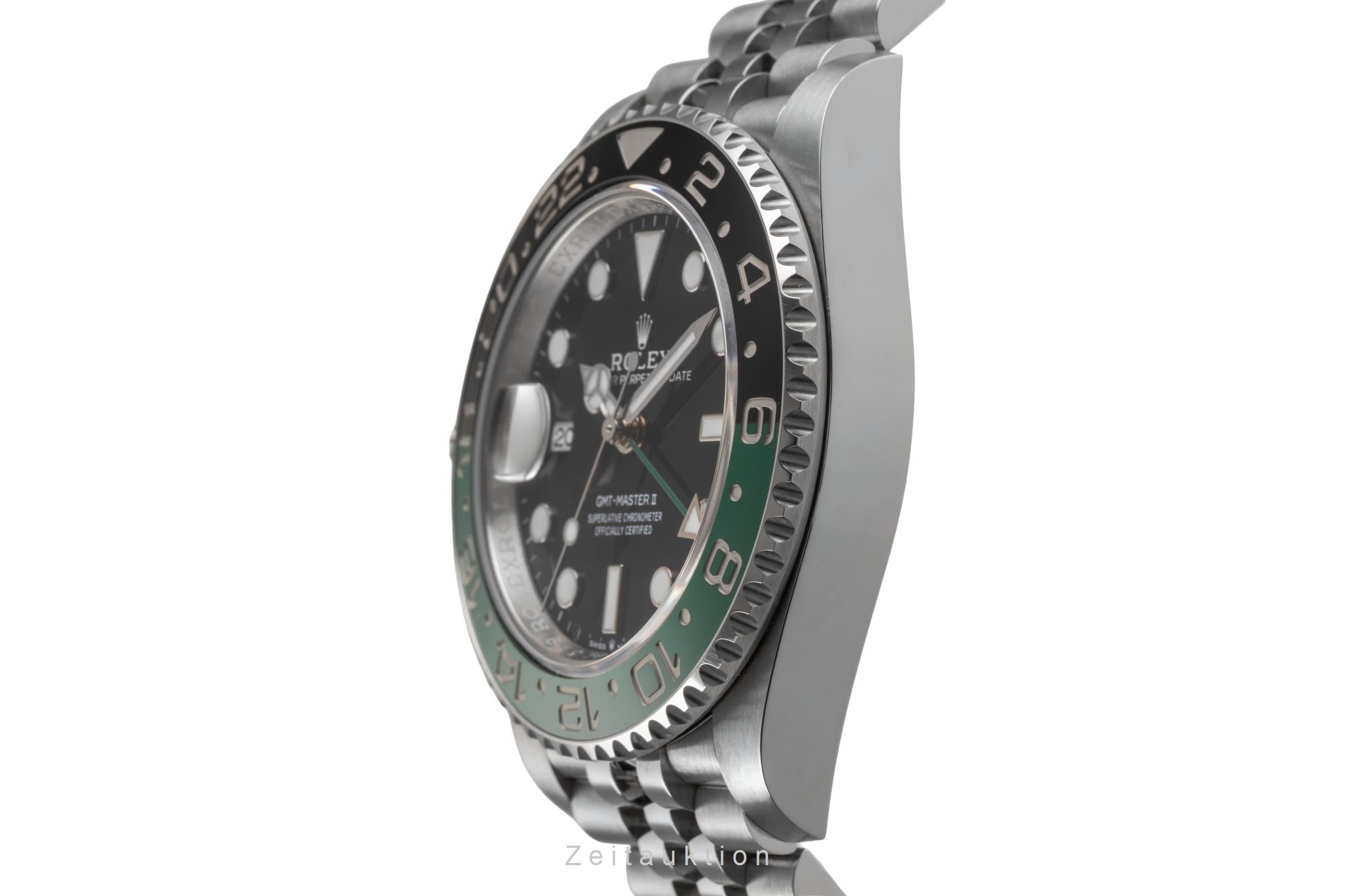 Rolex GMT-Master II steel automatic men's watch 126720VTNR  [2503947]