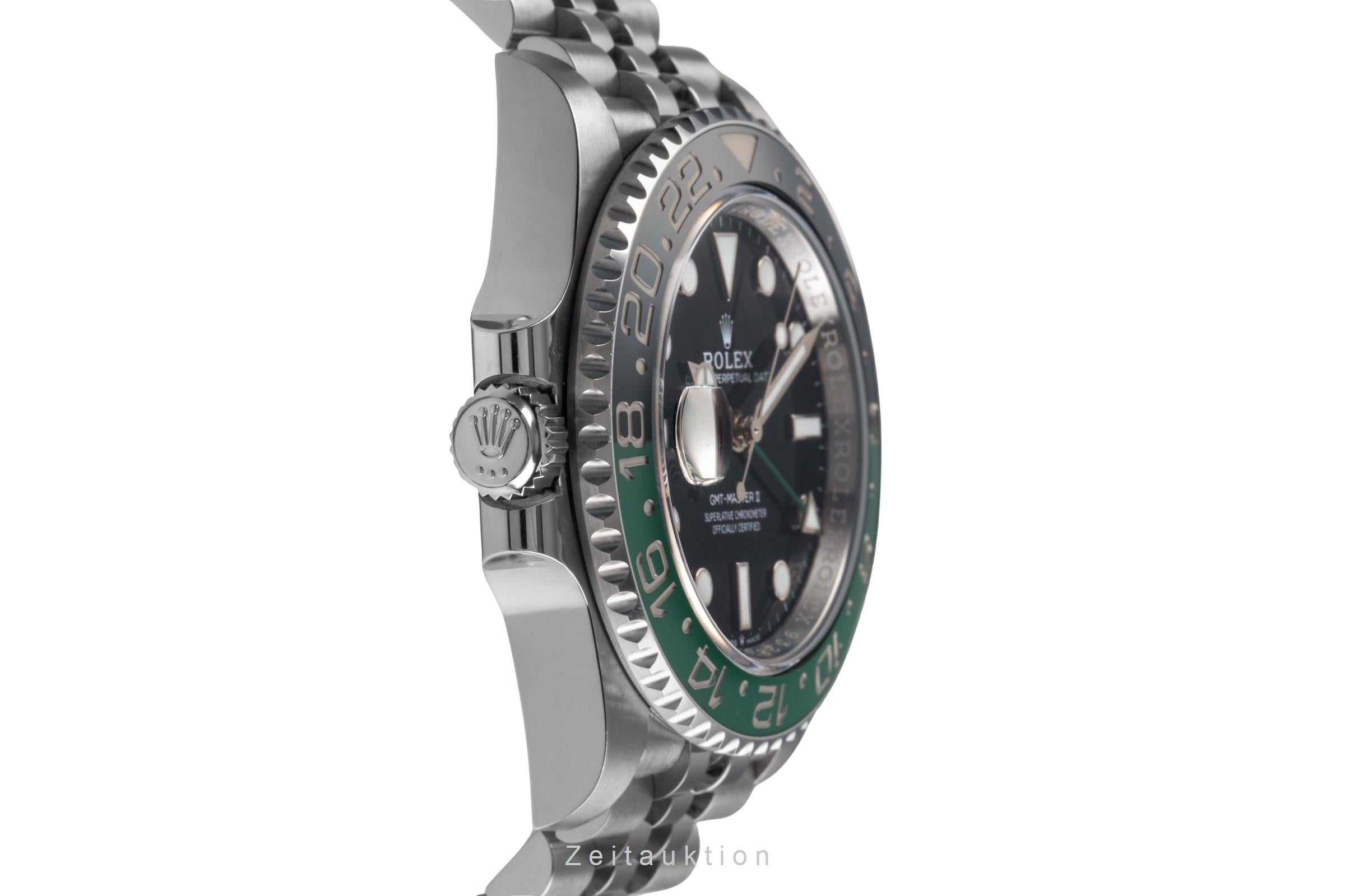 Rolex GMT-Master II steel automatic men's watch 126720VTNR  [2503947]