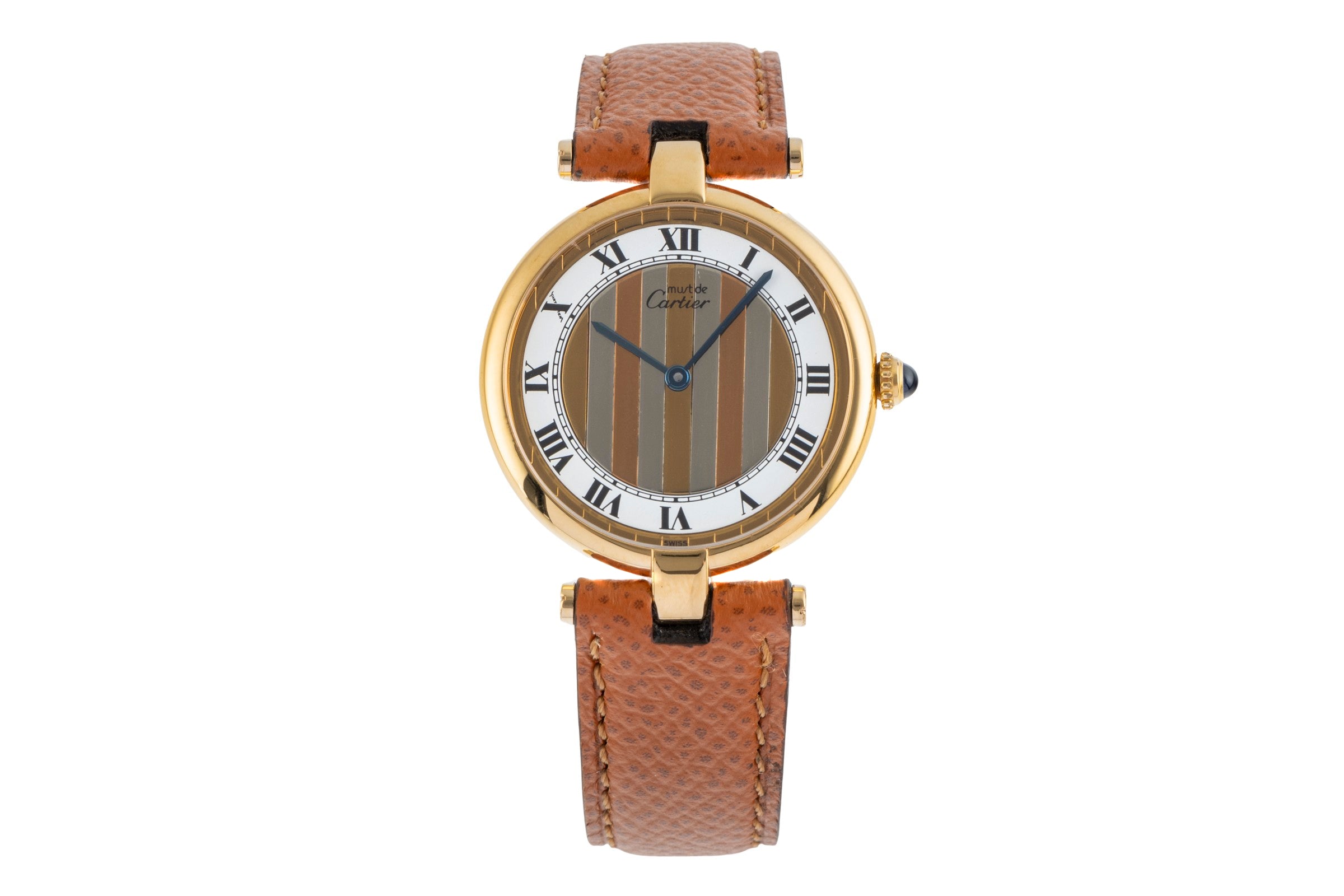 Cartier Vendome silver-gilt quartz Kal. 90 Ref. 590003 | 2503952
