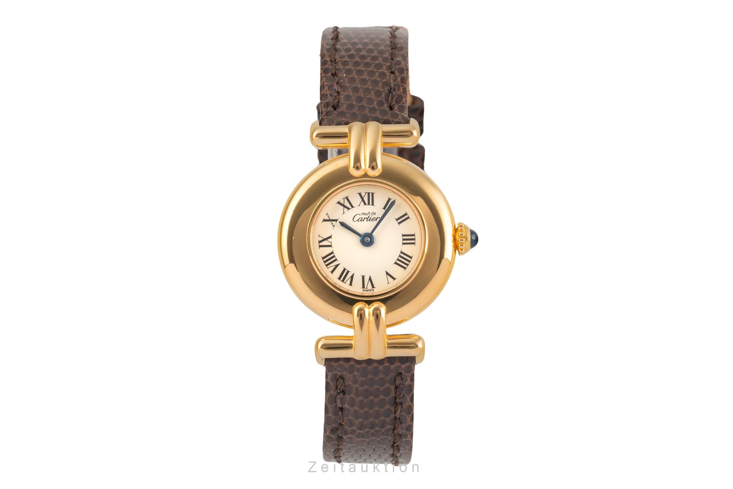 Cartier Colisee silver-gilt quartz women's watch 590002  [2503953]