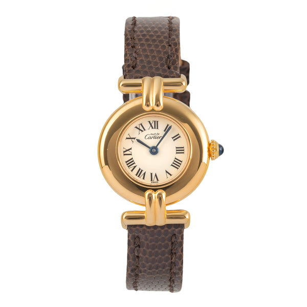 Cartier Colisee silver-gilt quartz women's watch 590002  [2503953]