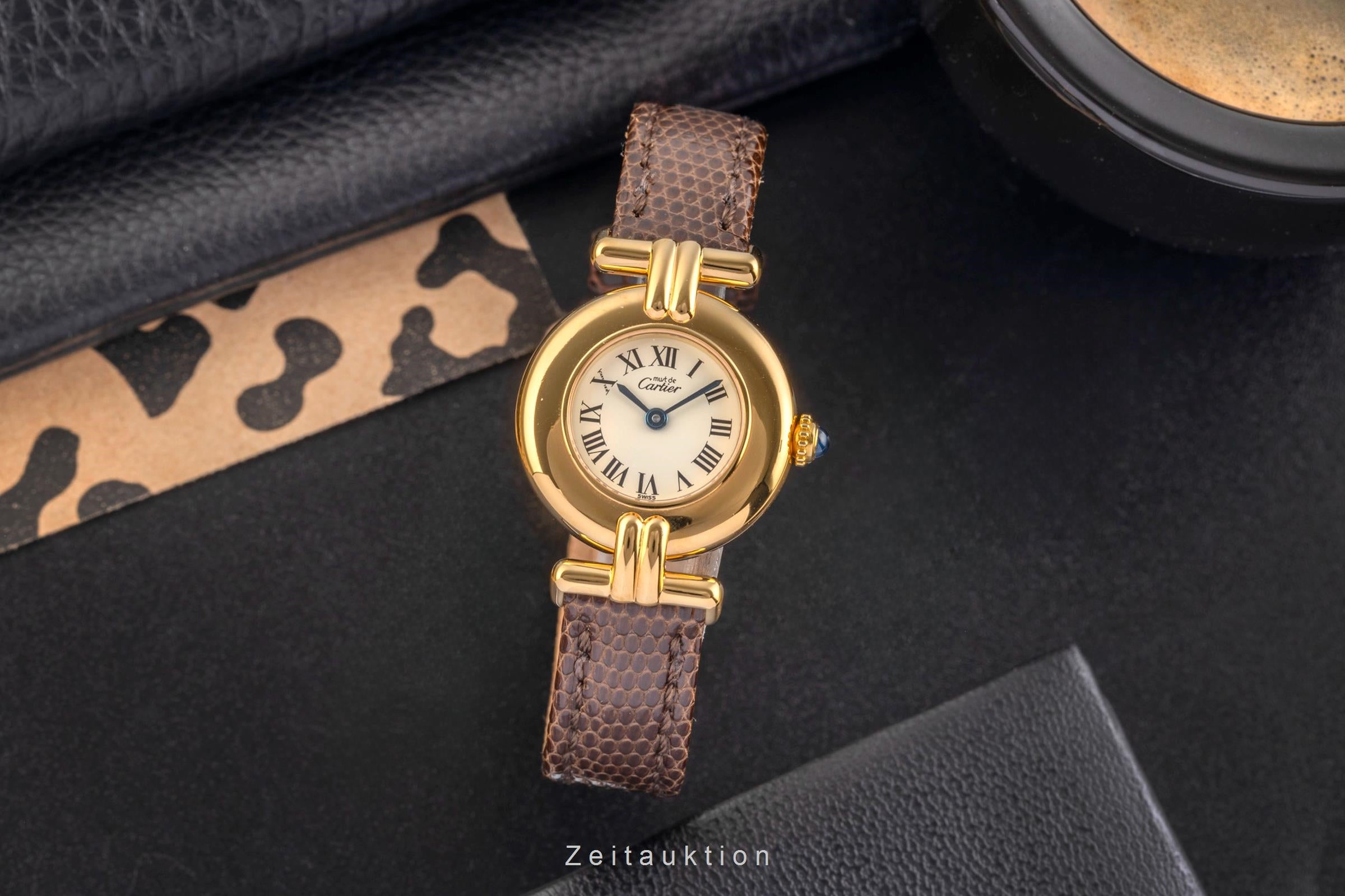 Cartier Colisee silver-gilt quartz women's watch 590002  [2503953]