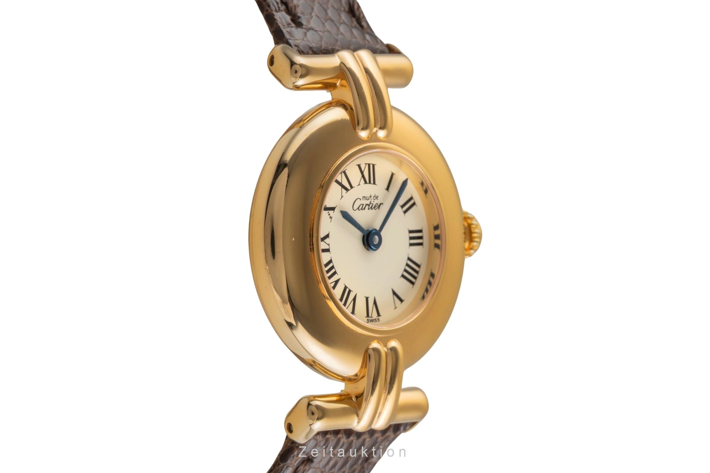 Cartier Colisee silver-gilt quartz women's watch 590002  [2503953]