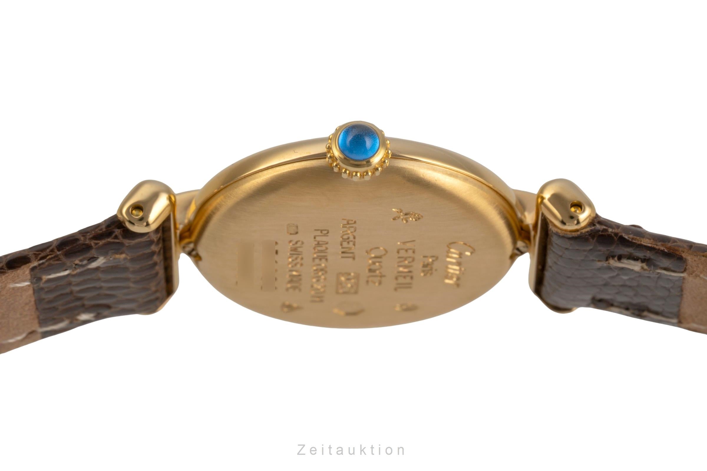 Cartier Colisee silver-gilt quartz women's watch 590002  [2503953]