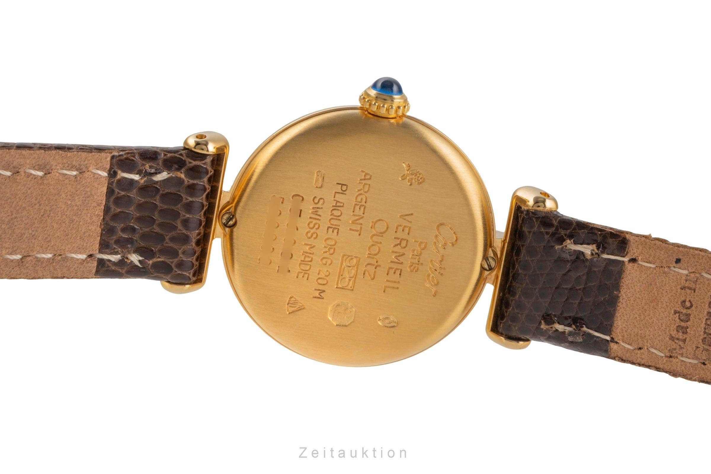 Cartier Colisee silver-gilt quartz women's watch 590002  [2503953]