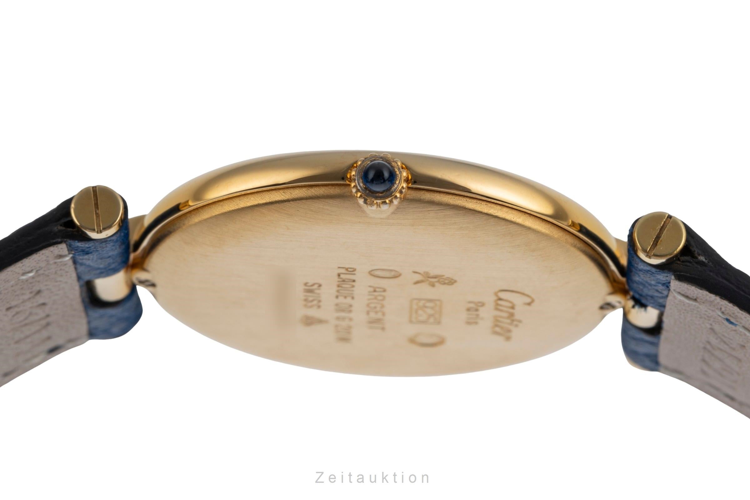 Cartier Vendome LC GM Vermeil 925 Silber "Ivory Dial" Medium Size Ref. 83978213 [2503955]