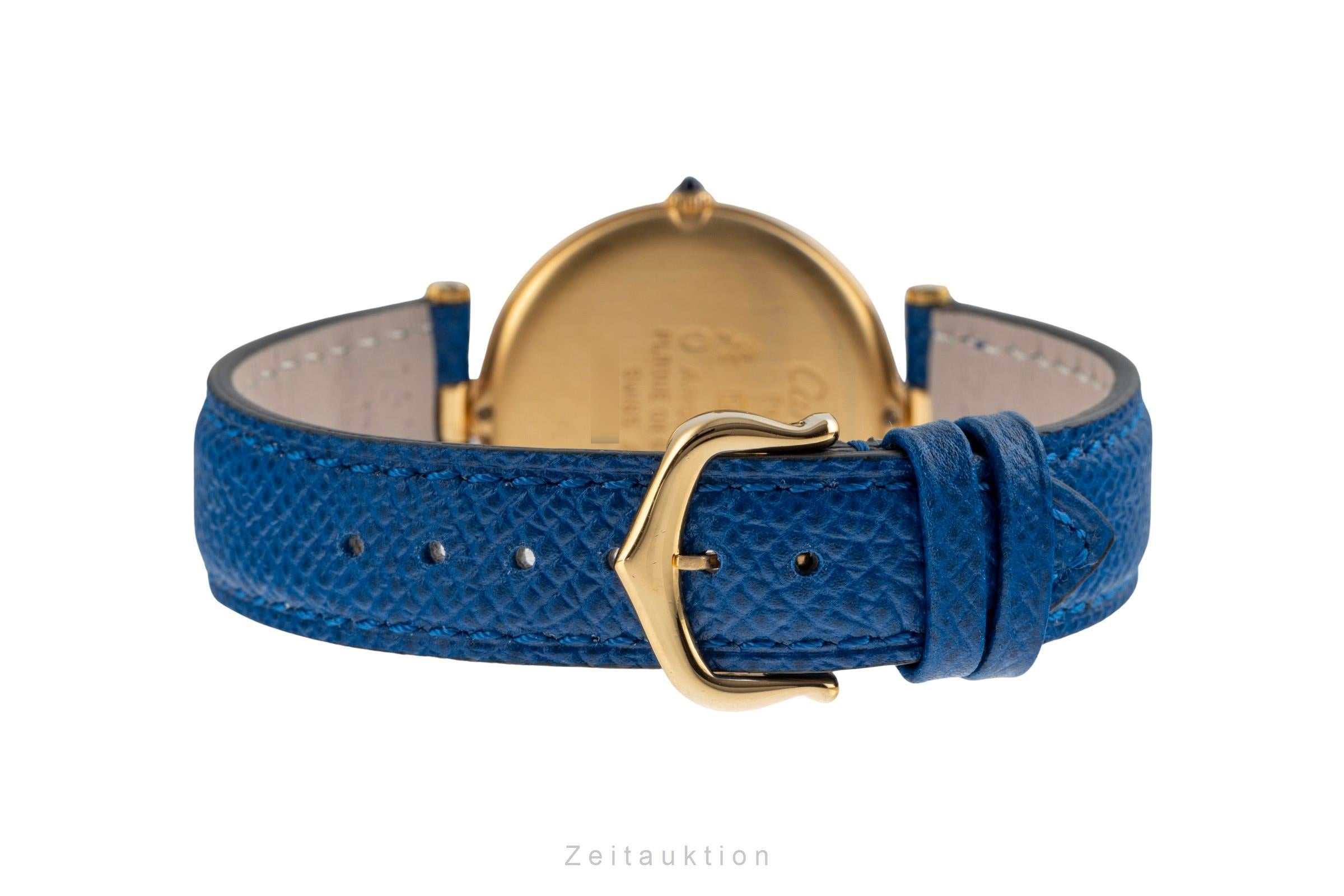 Cartier Vendome LC GM Vermeil 925 Silber "Ivory Dial" Medium Size Ref. 83978213 [2503955]