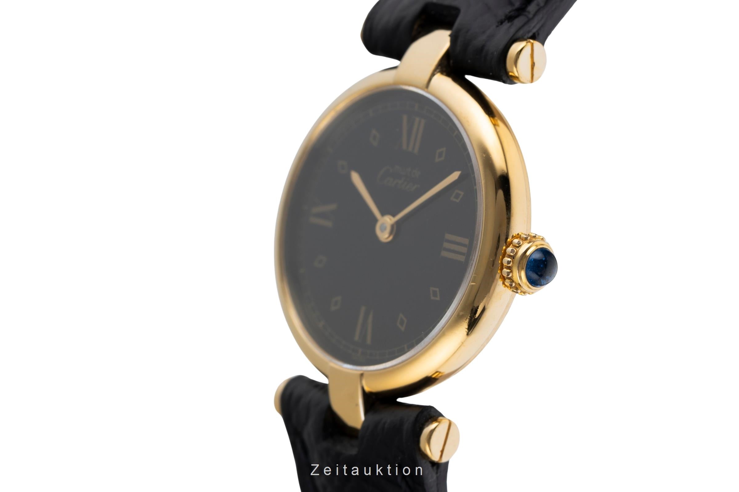 Cartier Vendome silver-gilt quartz women's watch 590004, GGC98000  [2503956]