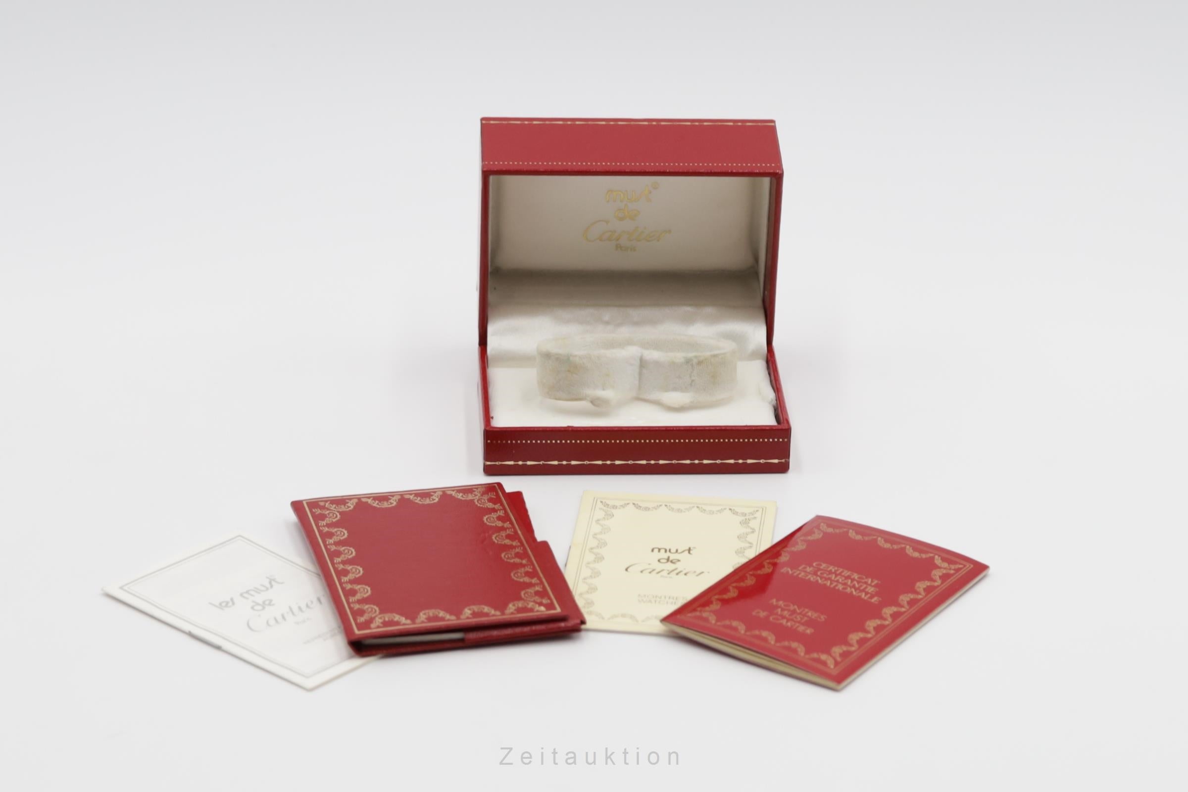 Cartier Vendome silver-gilt quartz women's watch 590004, GGC98000  [2503956]