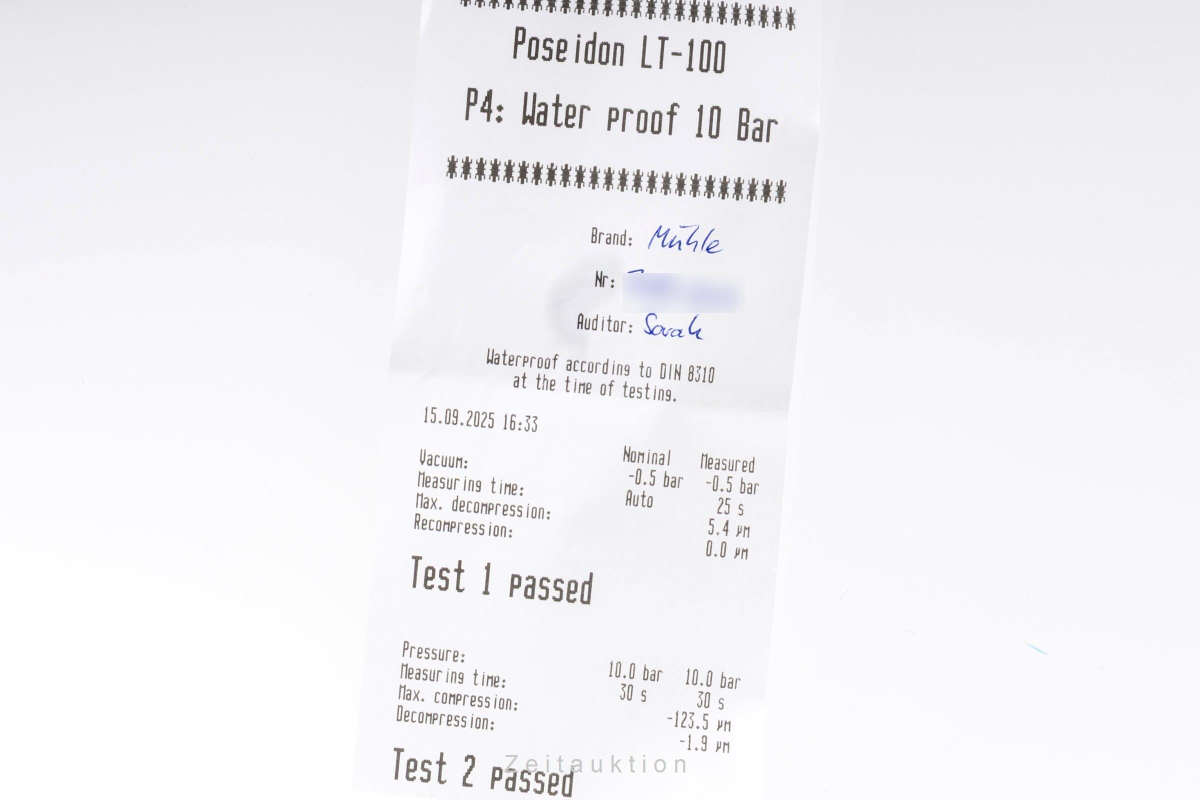 Mühle Glashütte Marineflieger M3 - Limited Edition Titan Ref. M1-30-50 [2503960]