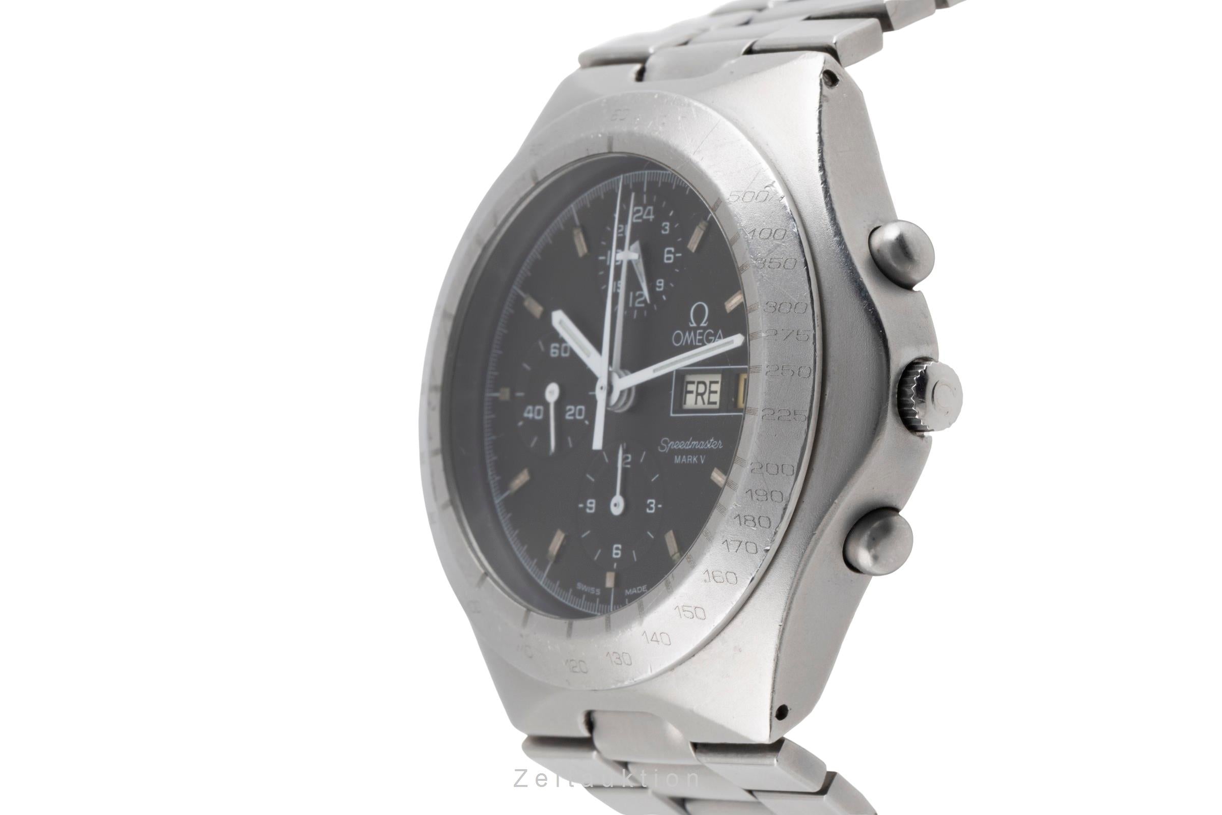 Omega Speedmaster chronograph steel automatic men's watch 376.0806  [2503961]