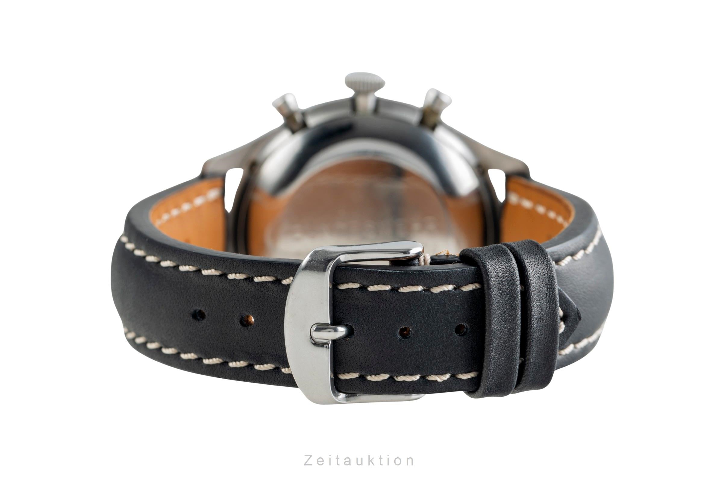 Heuer Bundeswehr chronographe acier à remontage manuel montre pour hommes 1550 SG Vintage  [2503963]