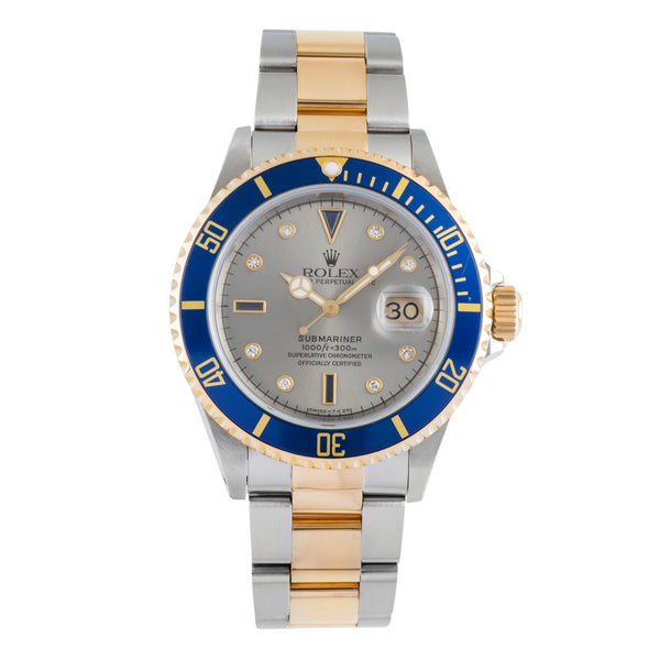 Rolex Submariner steel / gold automatic men's watch 16613  [2503964]