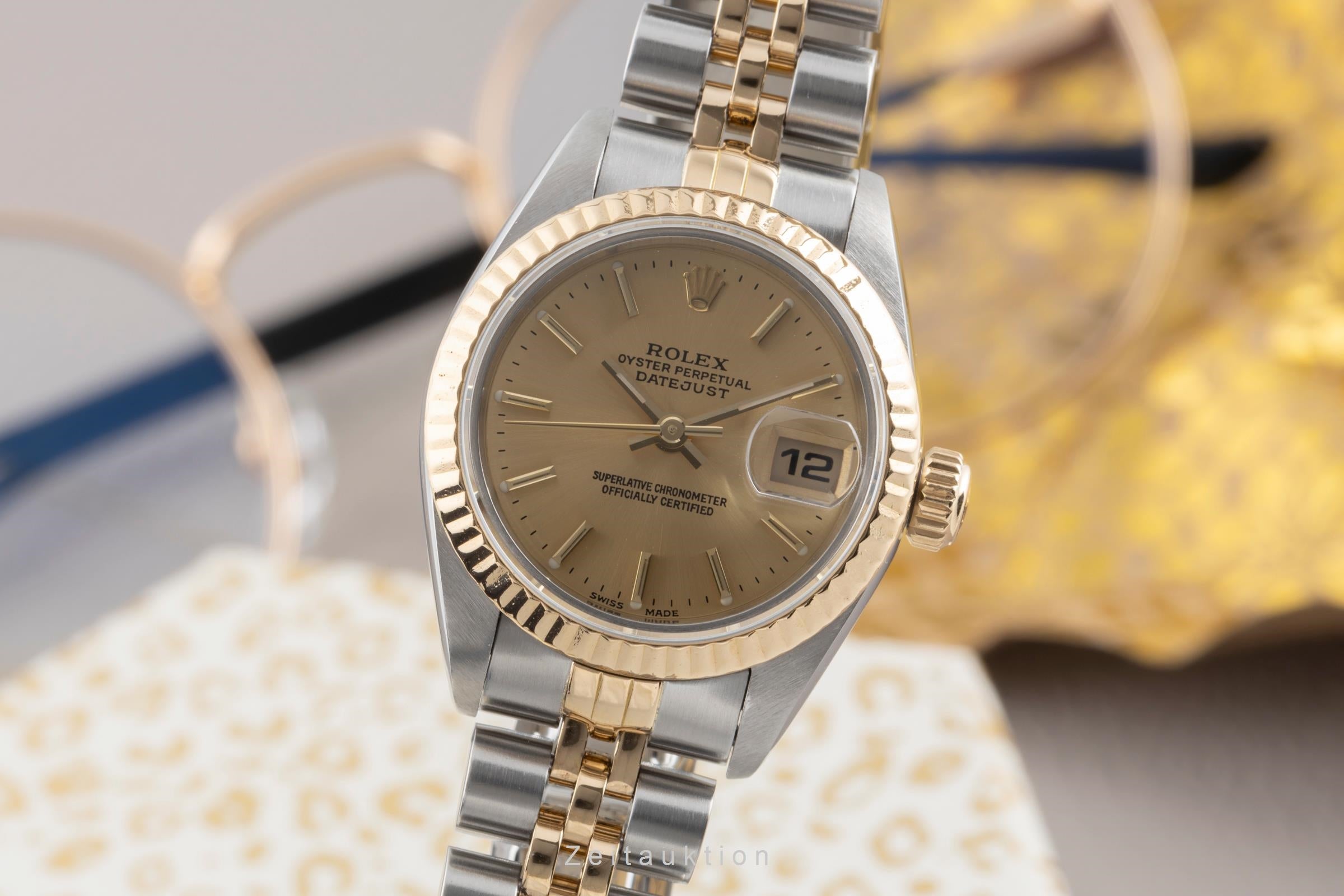 Rolex Lady Datejust acier / or  automatique montre pour femmes 69173  [2503966]