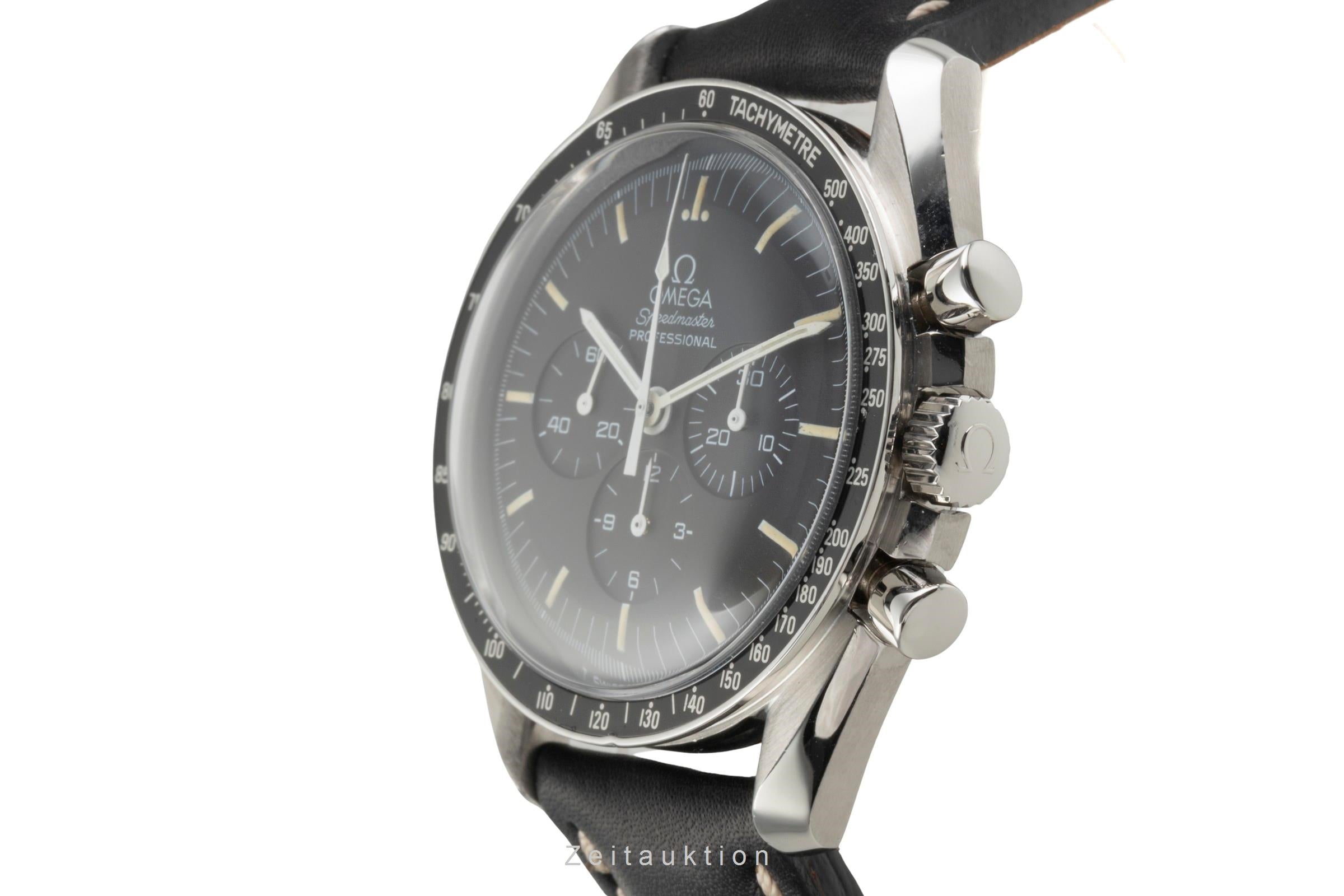 Omega Speedmaster Moonwatch cronografo acciaio carica manuale orologio da uomo 345.0808  [2503971]