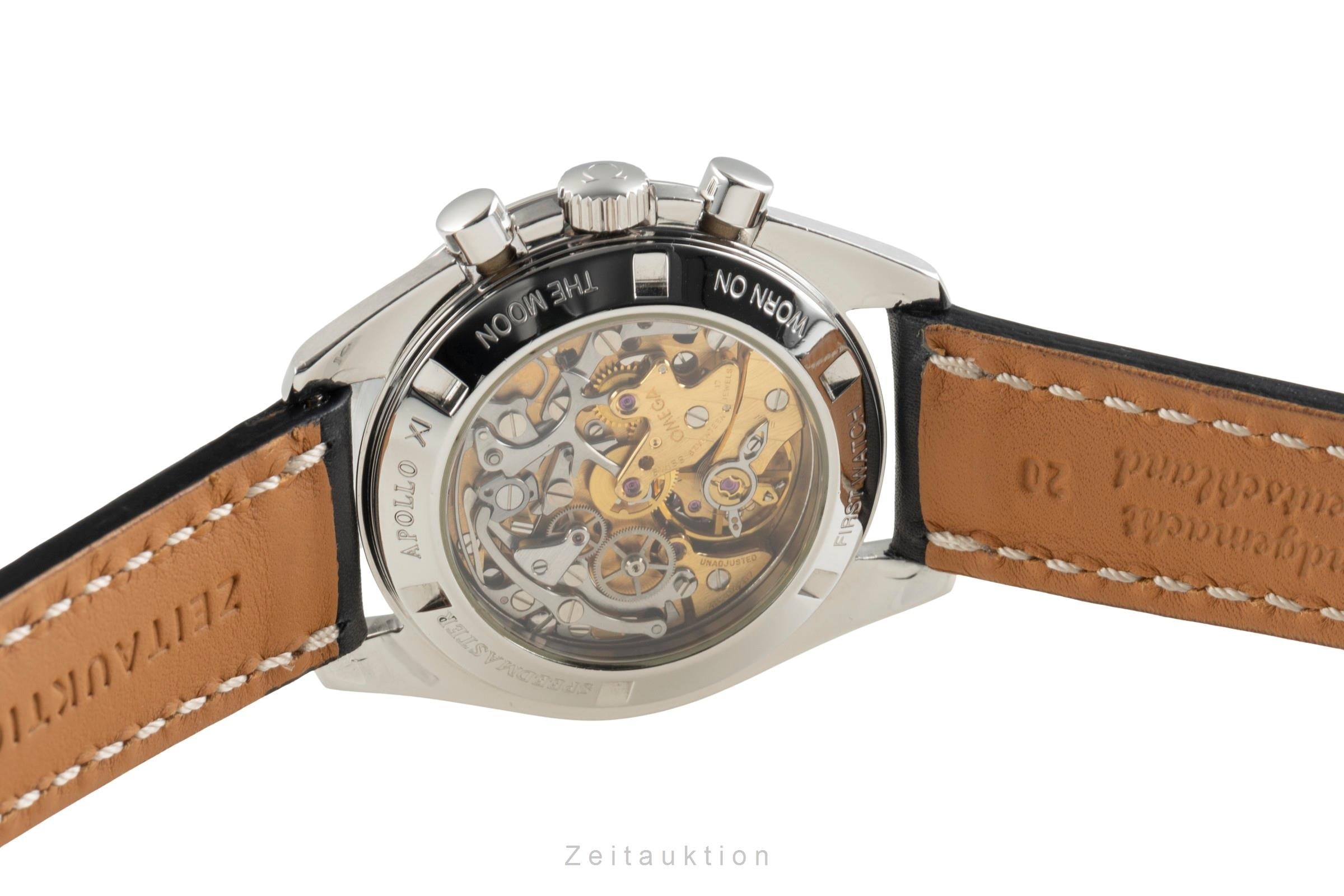 Omega Speedmaster Moonwatch cronografo acciaio carica manuale orologio da uomo 345.0808  [2503971]