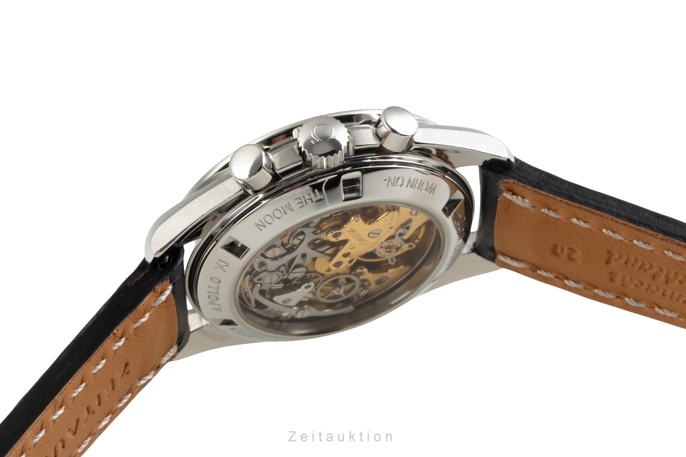 Omega Speedmaster Moonwatch cronografo acciaio carica manuale orologio da uomo 345.0808  [2503971]