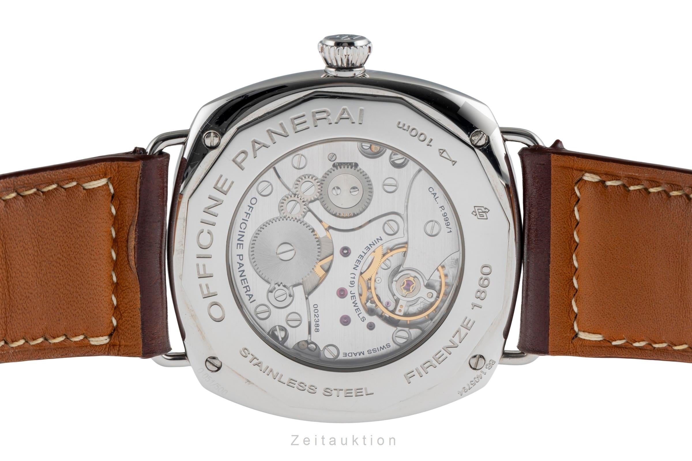 Panerai Radiomir steel manual winding men's watch PAM00337  [2503972]