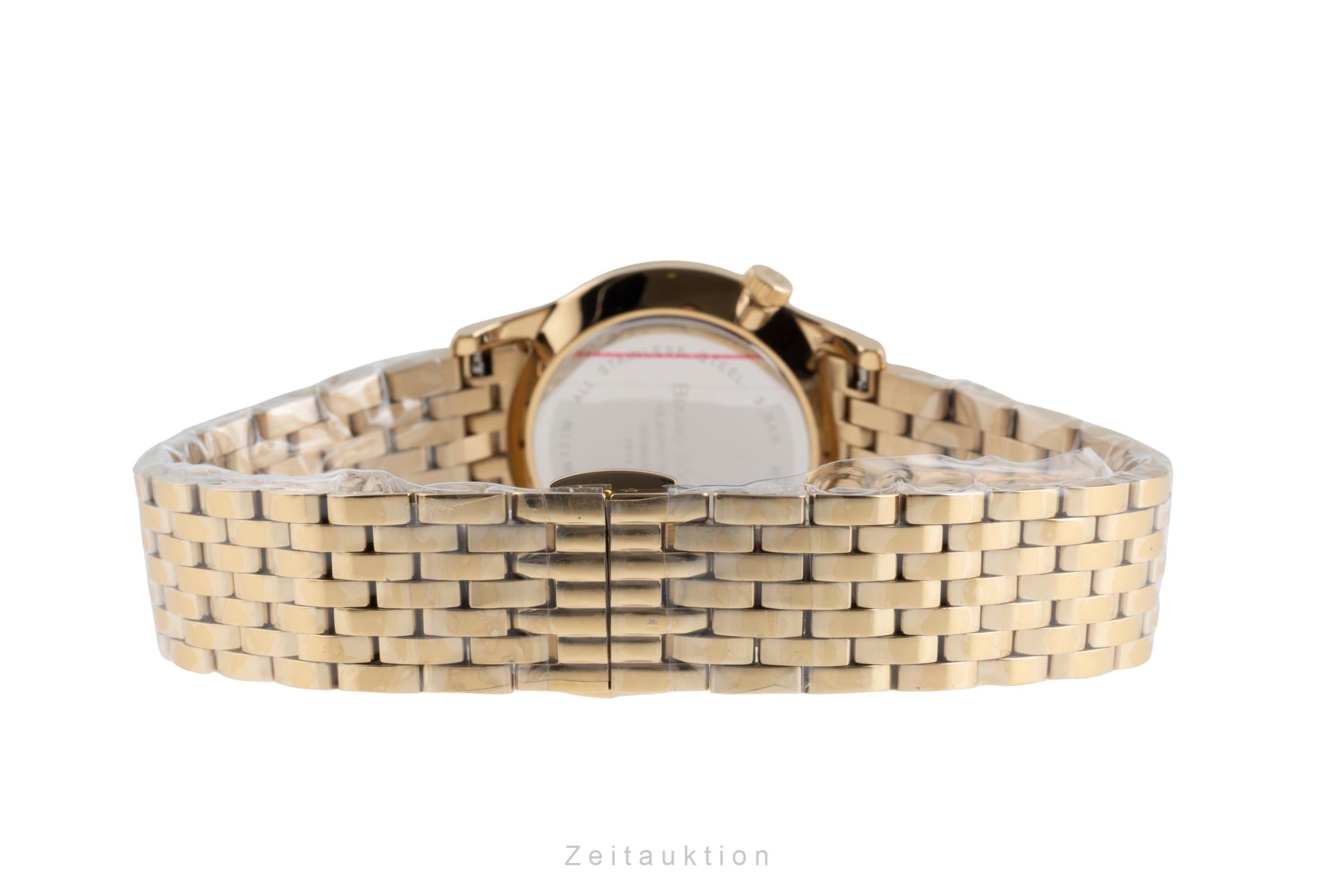 Bruno Söhnle Glashütte Bologna IV acero / banado en oro cuarzo reloj para damas  17-33231-240  [2503975]