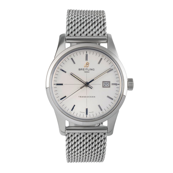 Breitling Transocean steel automatic men's watch A10360  [2503976]