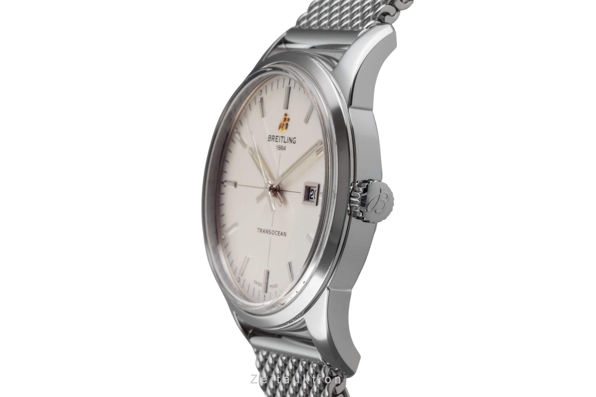 Breitling Transocean steel automatic men's watch A10360  [2503976]