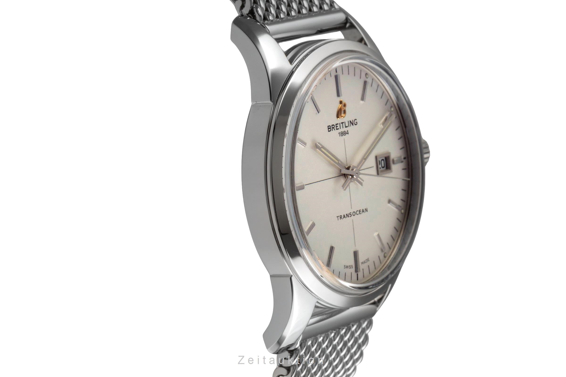 Breitling Transocean steel automatic men's watch A10360  [2503976]