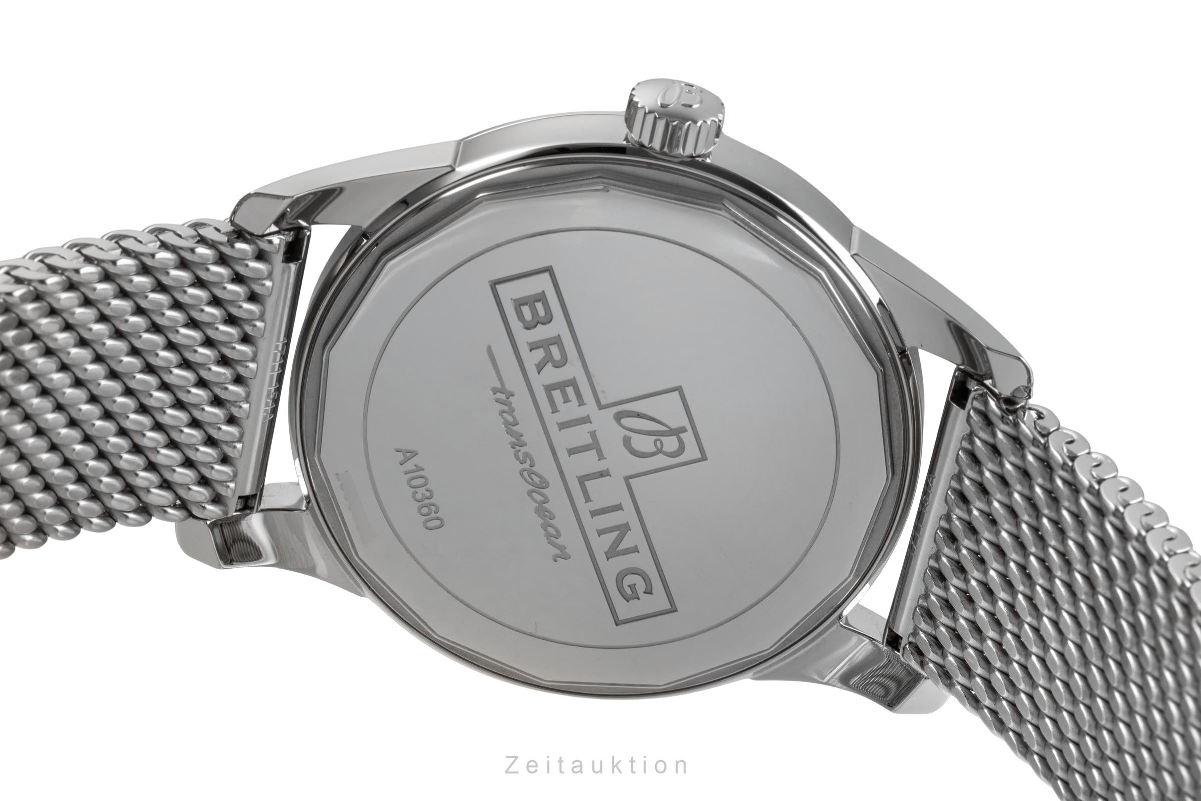 Breitling Transocean steel automatic men's watch A10360  [2503976]