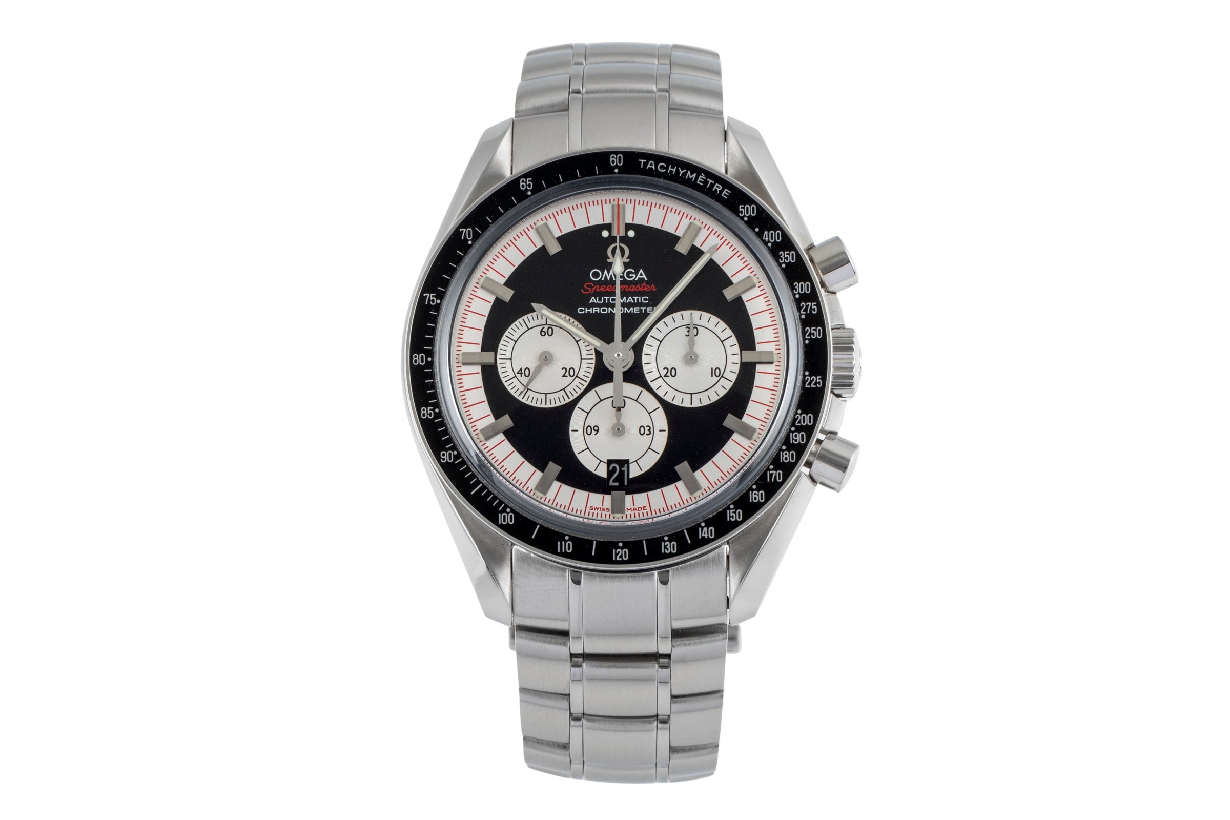 Omega Speedmaster chronograph steel automatic men's watch 3507.51.00  [2503977]